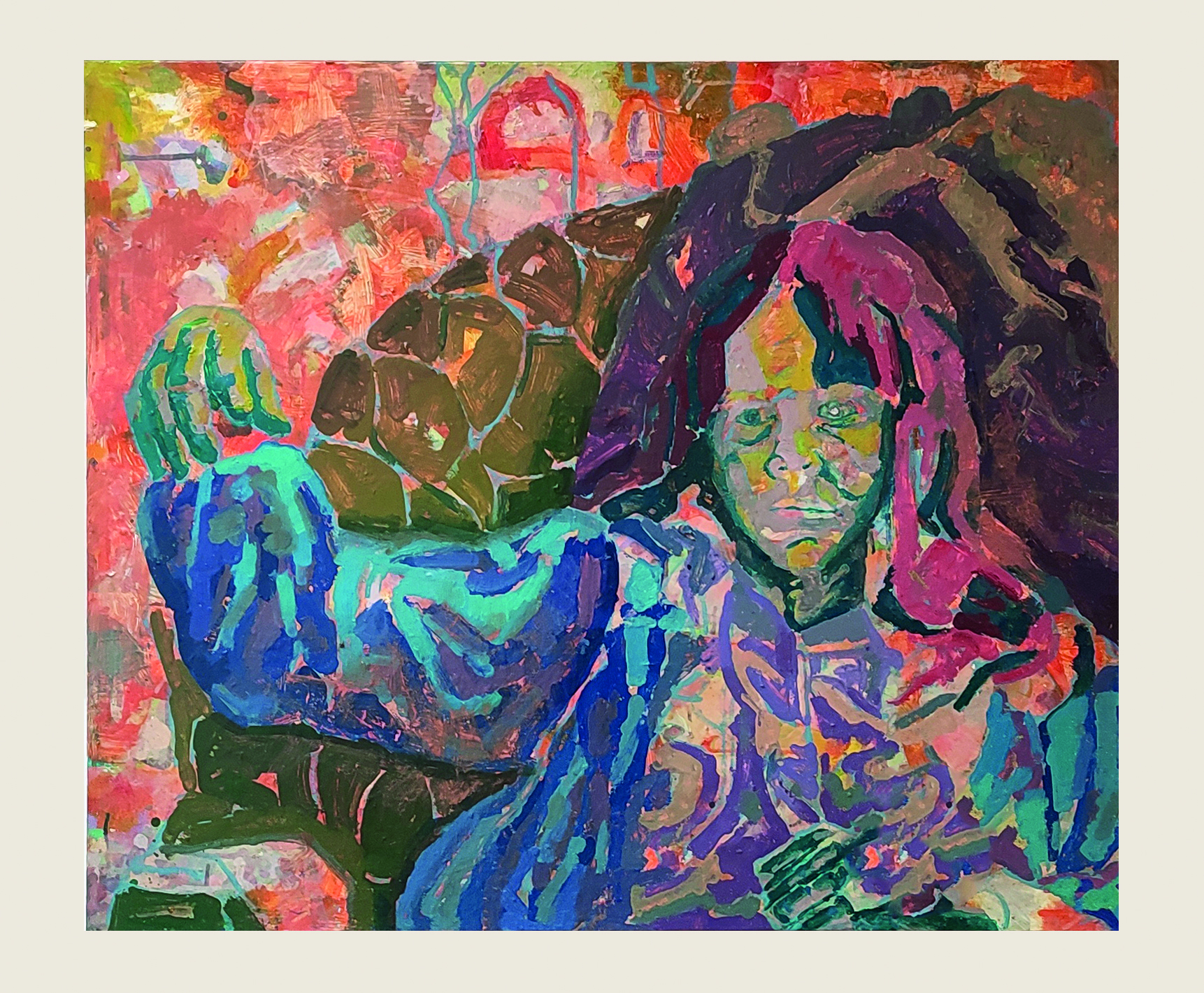 TALES OF TABOO, TORTURE AND HABSBURGER HYPOCRISY #1, 2025
130 x 120 cm