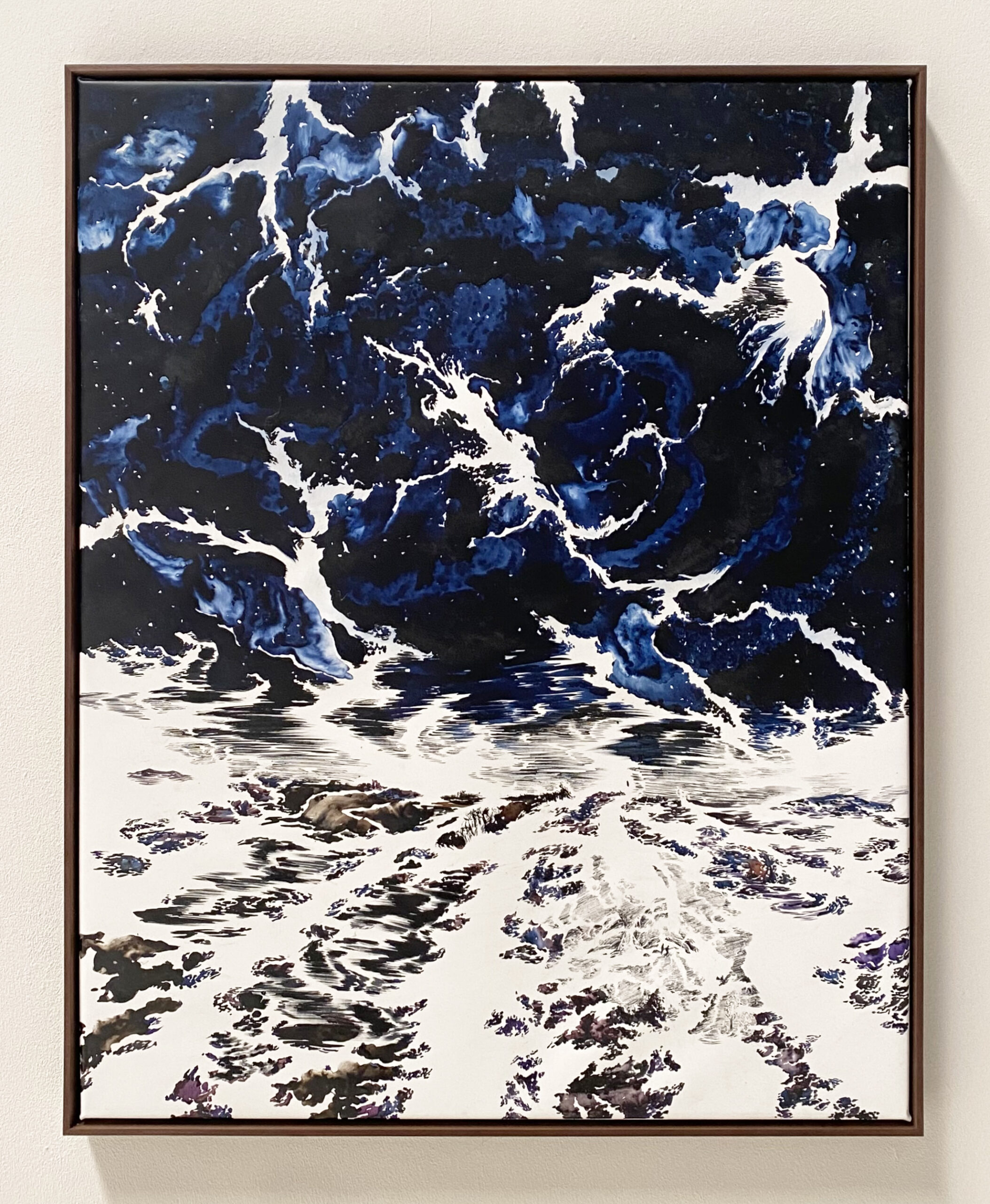 Abdelkader Benchamma
Engramme Aerolites, 2025