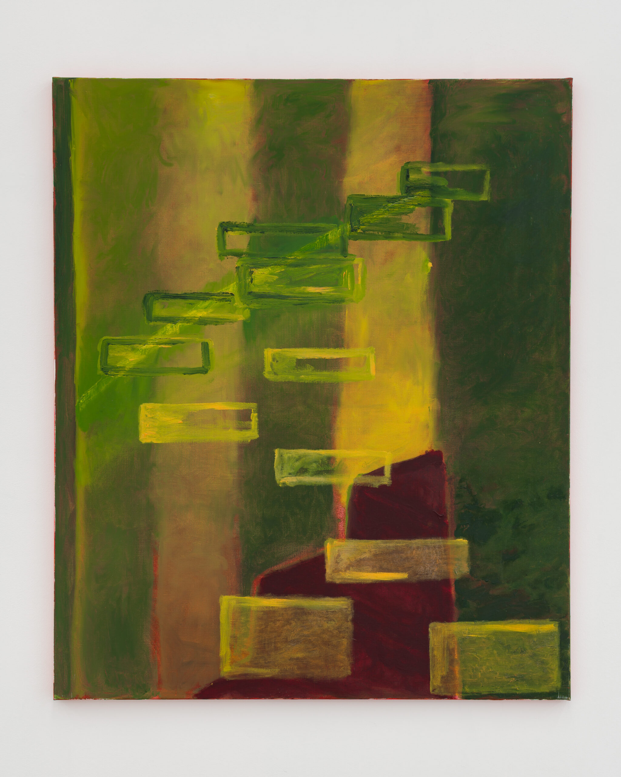 Agnes Maes, Untitled, s.d., oil on canvas, 120 x 100 cm