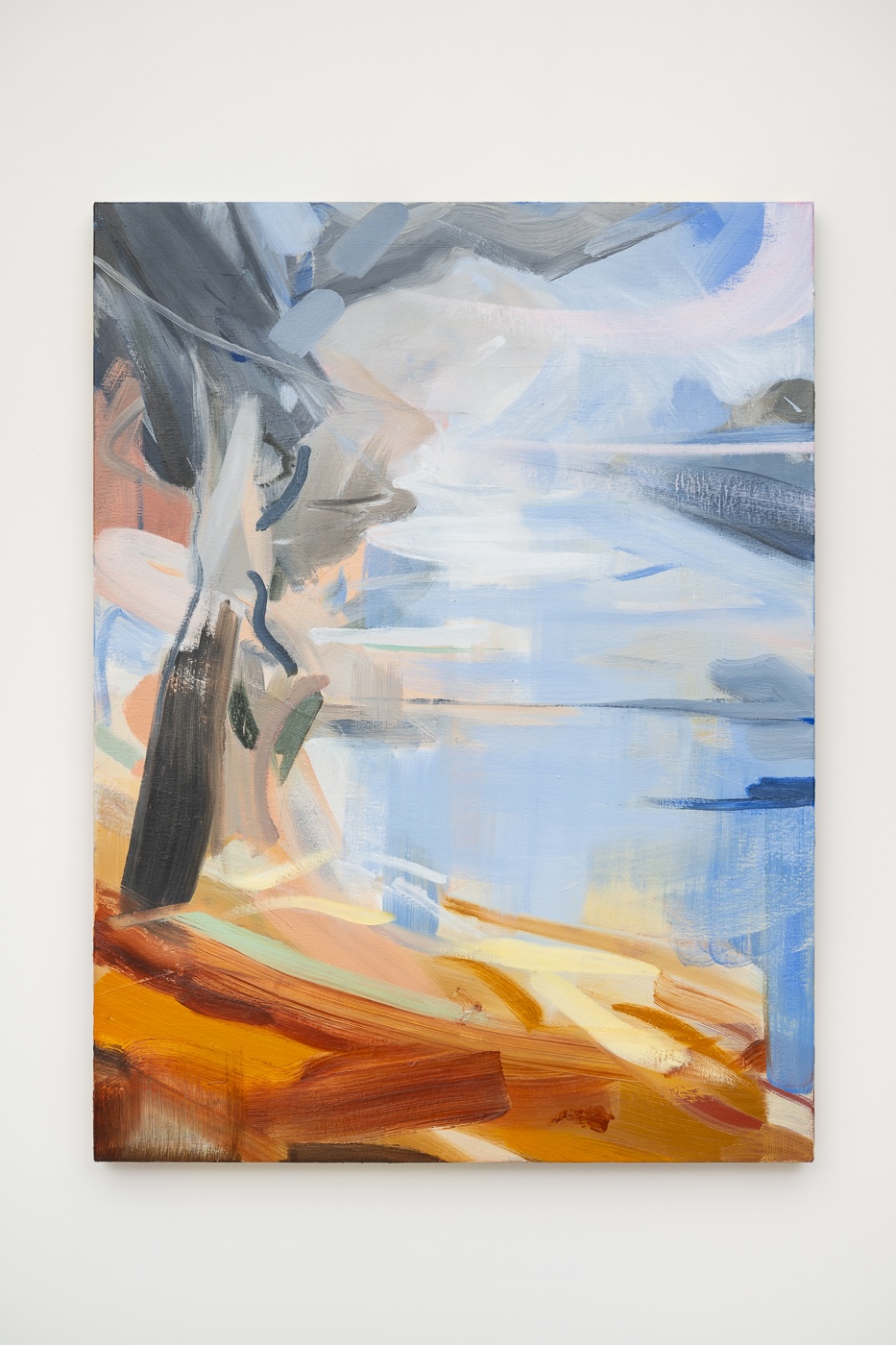 Jessie Stevenson
Along the secret bay, 2025
Oil on linen
100 x 75 cm