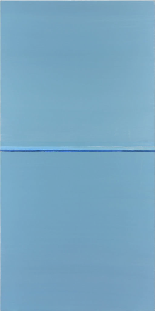 “Horizontale bleue”