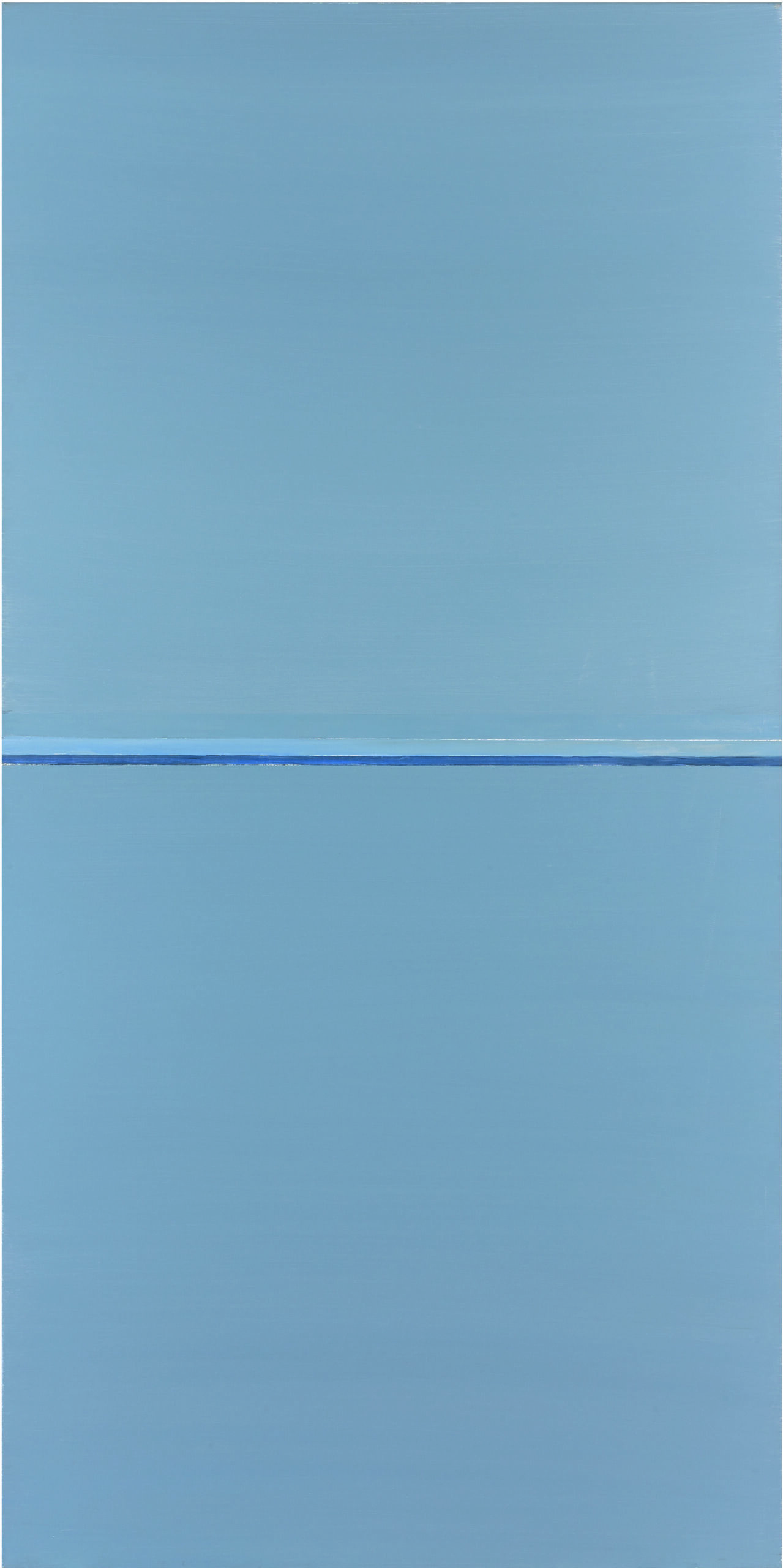 Geneviève Assen « Horizontale bleue », 2008
oil on canvas
195 x 97 cm