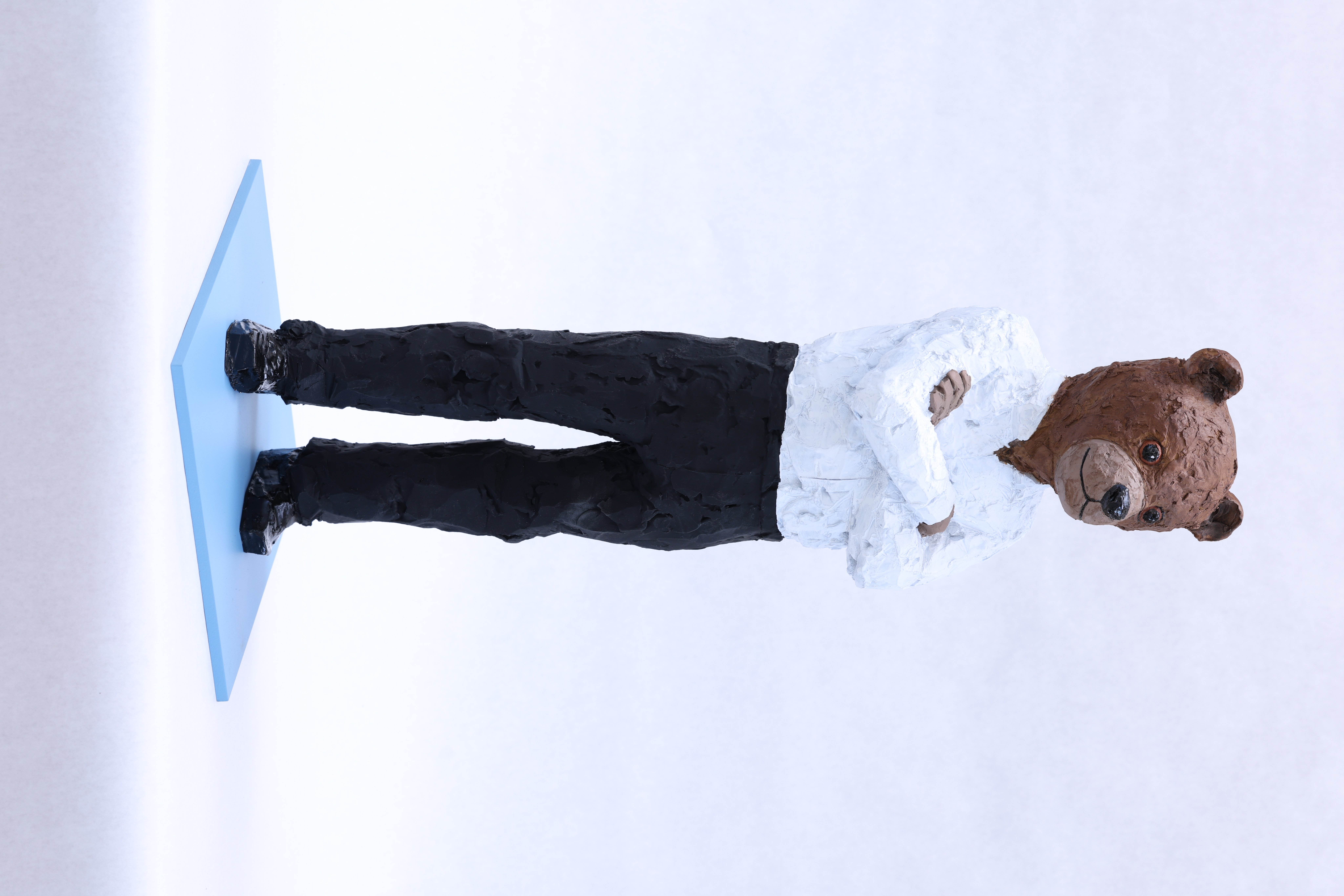 Stephan Balkenhol, Teddybär, bronze, 2025