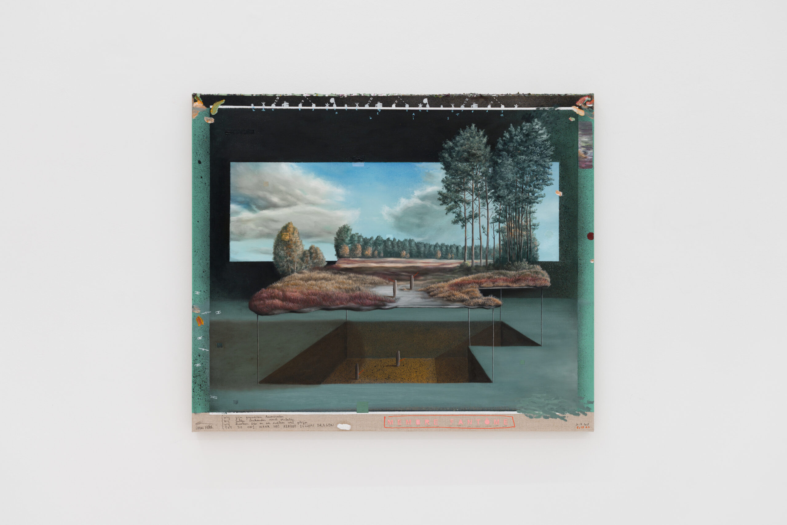 Reproduction 'Membre Fantôme' by Gideon Kiefer (2025)