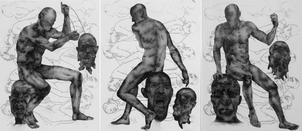 Les Porteurs (triptyque)