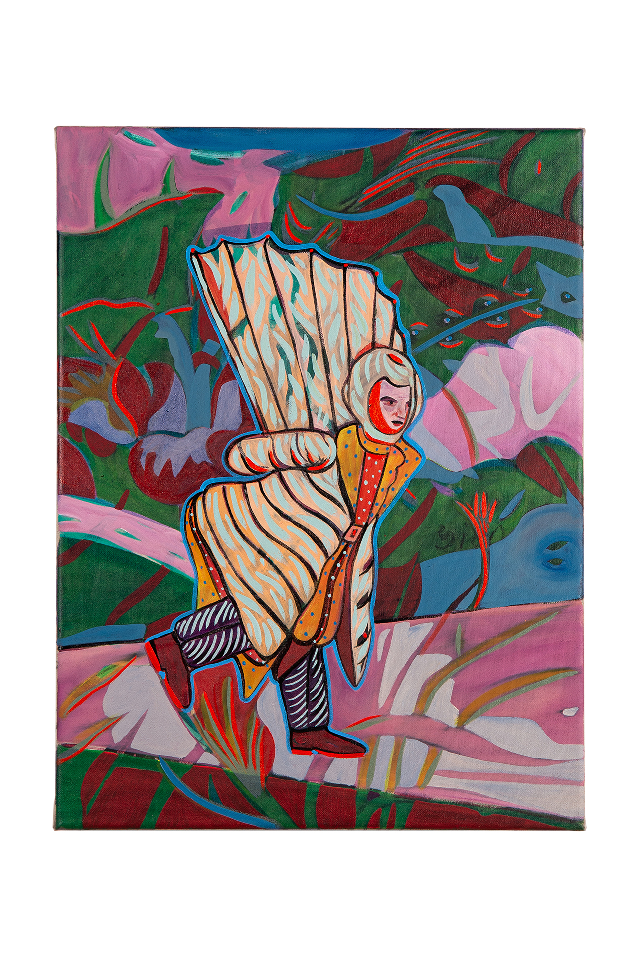 Giulia Mangoni
Il Pavoncello
44.5 x 34 cm
Oil on linen
2025