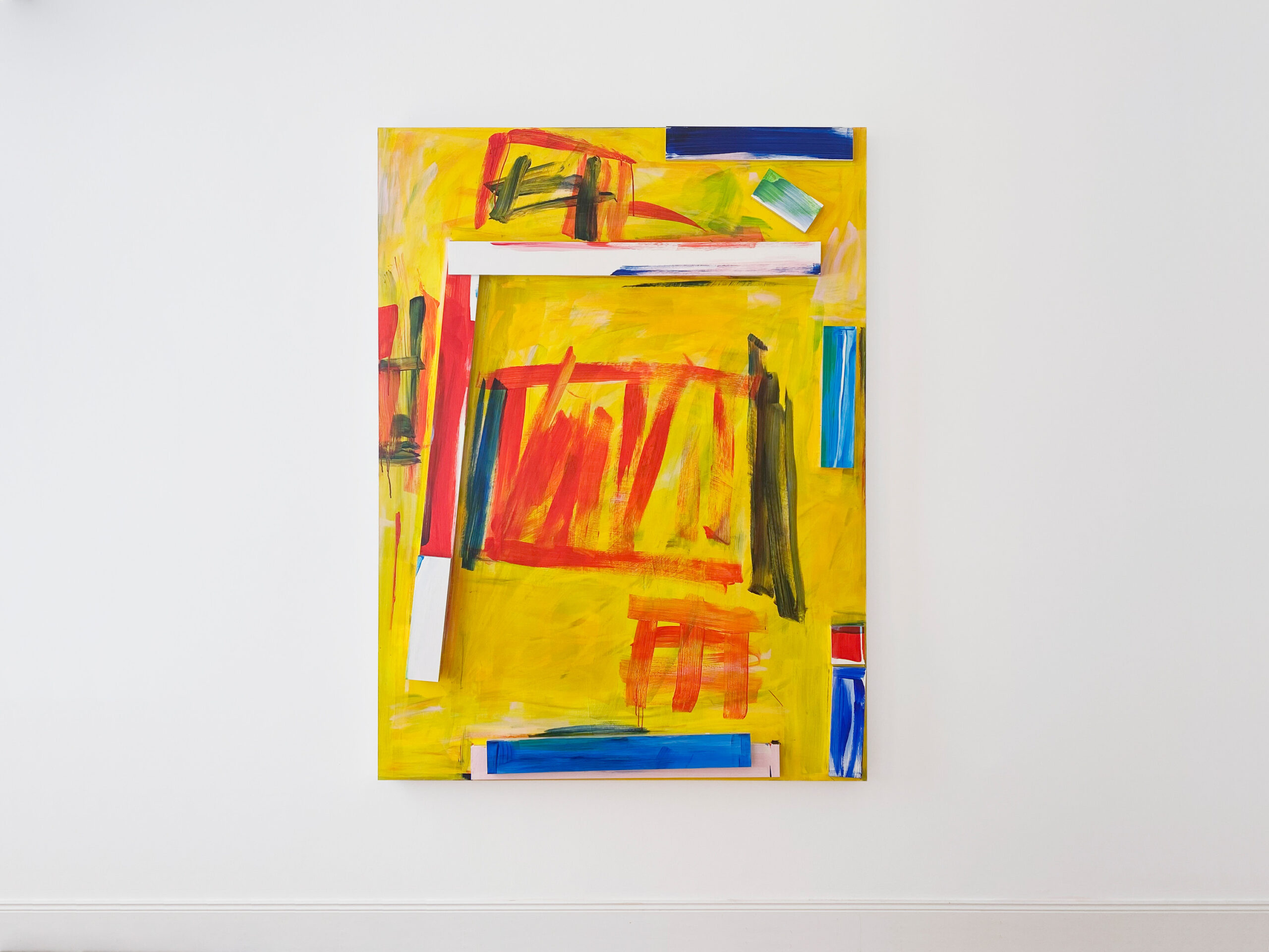 Imi Knoebel | Beijing | acrylic on aluminum | painting, minimal art, abstract art, contemporary art