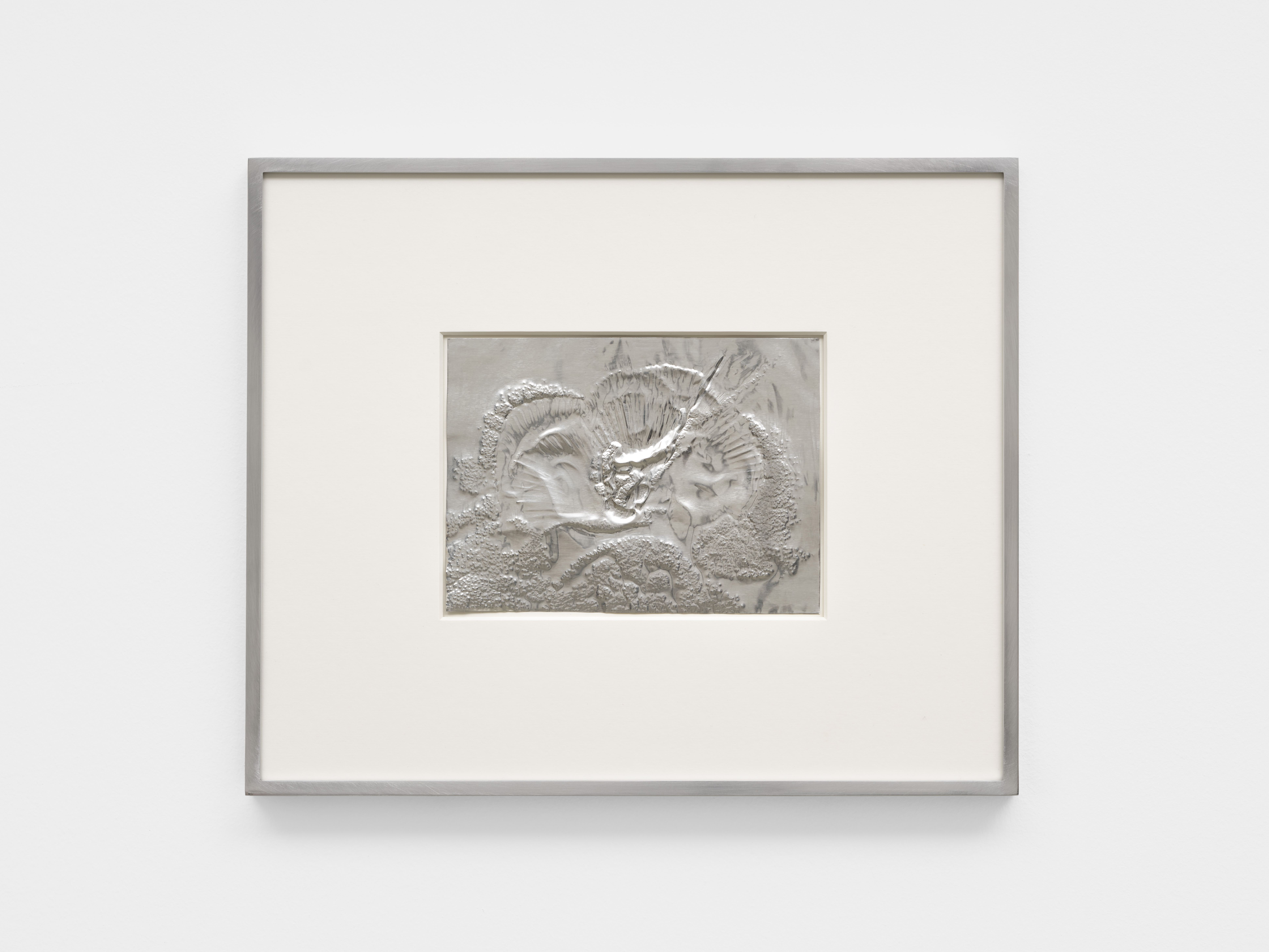 Joanne Burke
Lecanora, 2025
Rubbed and hand etched aluminium
40 x 34 x 3 cm