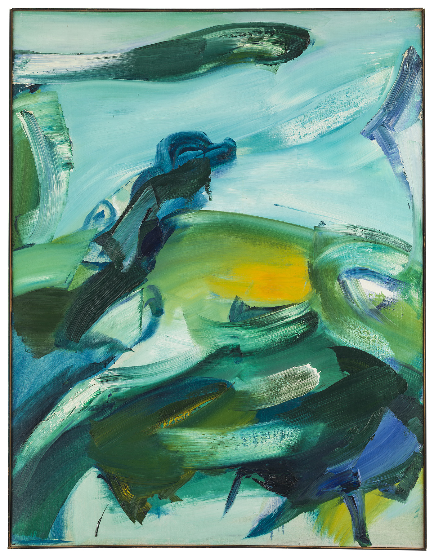 Le rêve, Englebert van Anderlecht, 1960, oil on canvas, 162 x 124 cm