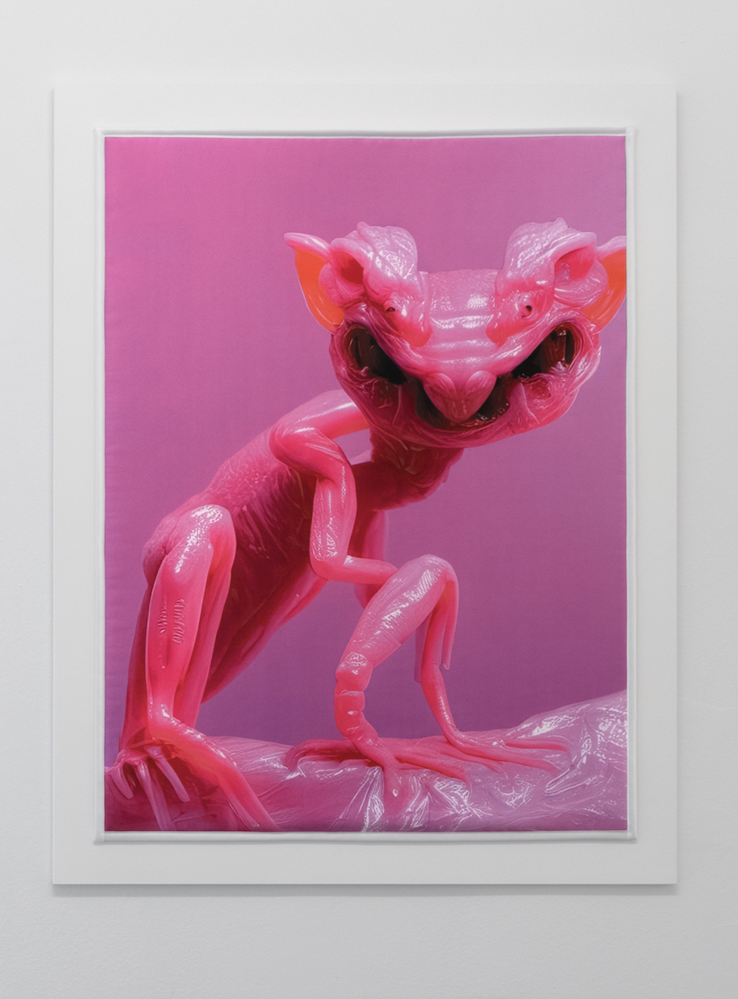 Mary-Audrey Ramirez
Devil (Candy Candy Candy), 2022, Satin print on MDF, 120 × 93 cm, Photo: Tamara Lorenz
