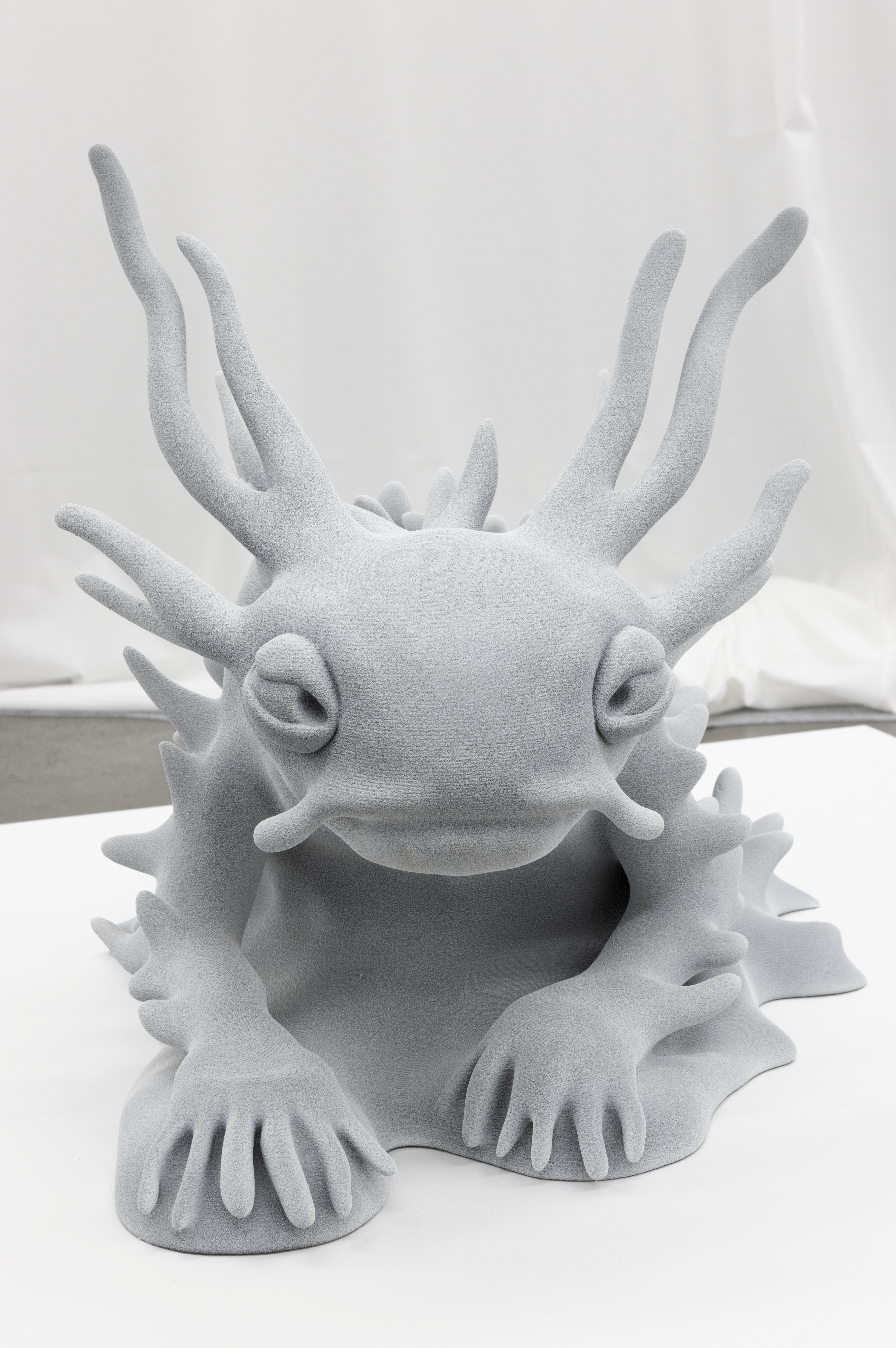 Mary-Audrey Ramirez
Spiky, 2023, 3D printed sand, 43.2 × 45 × 60 cm, Edition of 3+1 AP, Photo: Tamara Lorenz