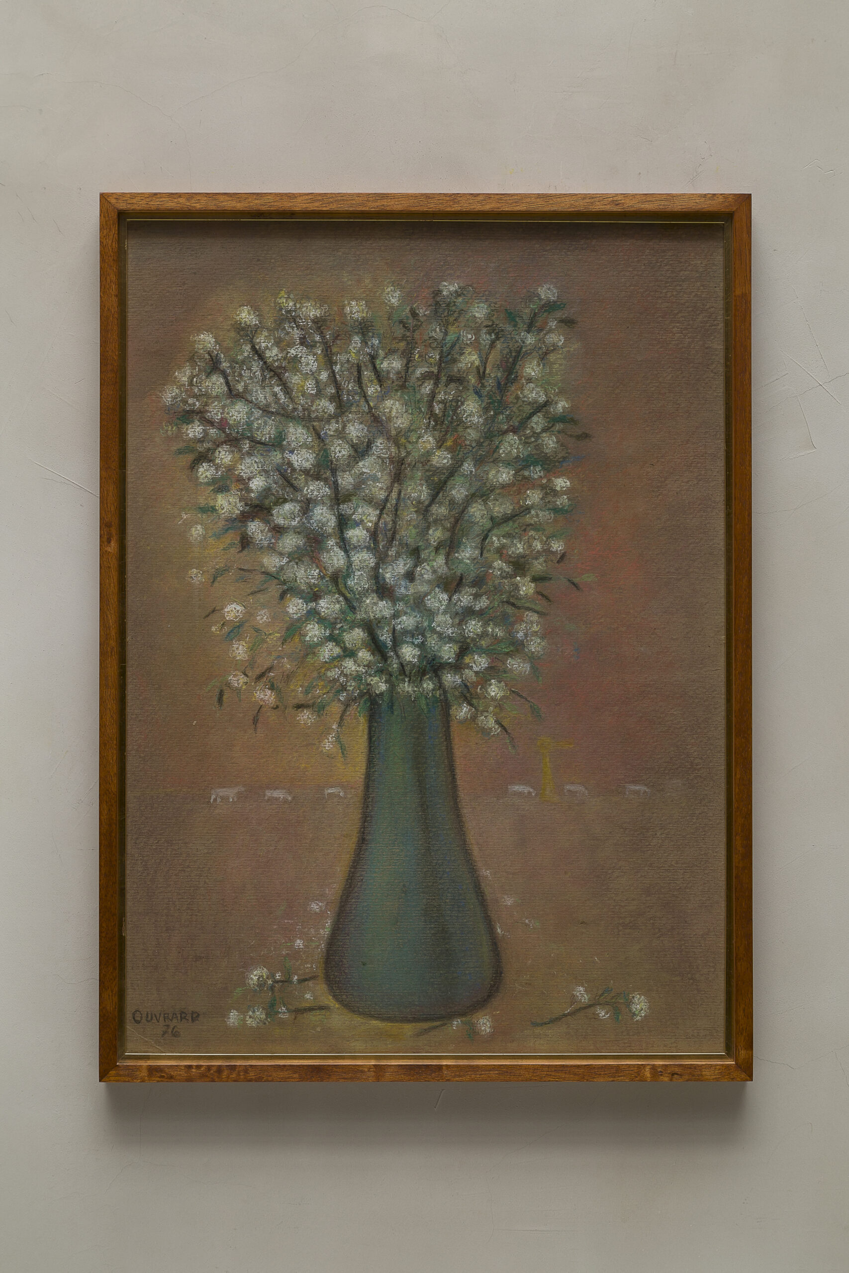 Untitled, 1976. Pastel on cardboard, 70 x 50 cm.