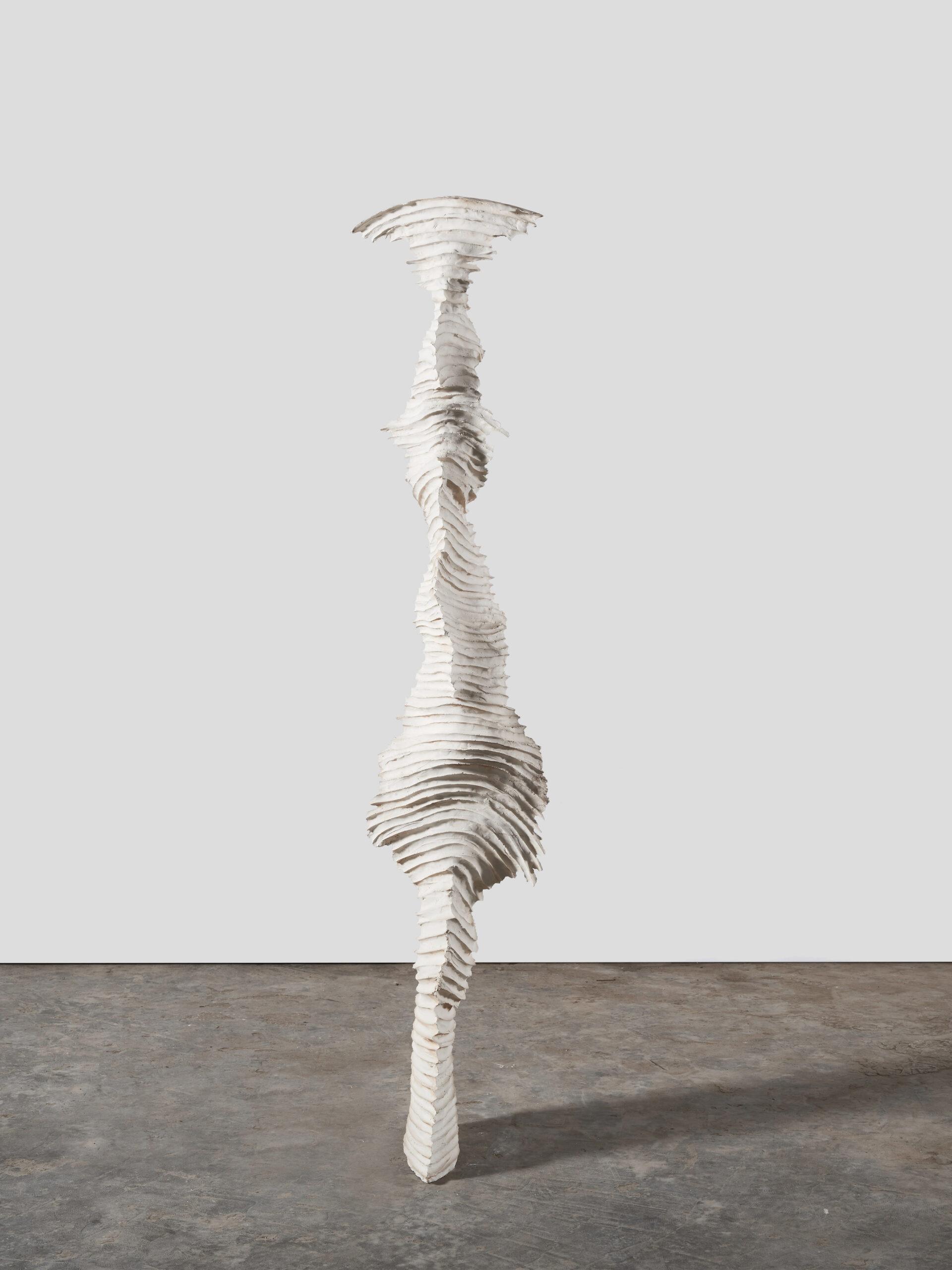 Stijn Ank, Untitled, 2020, original plaster plus available in an edition of 3+2AP in bronze, 184 x 40 x 39 cm
