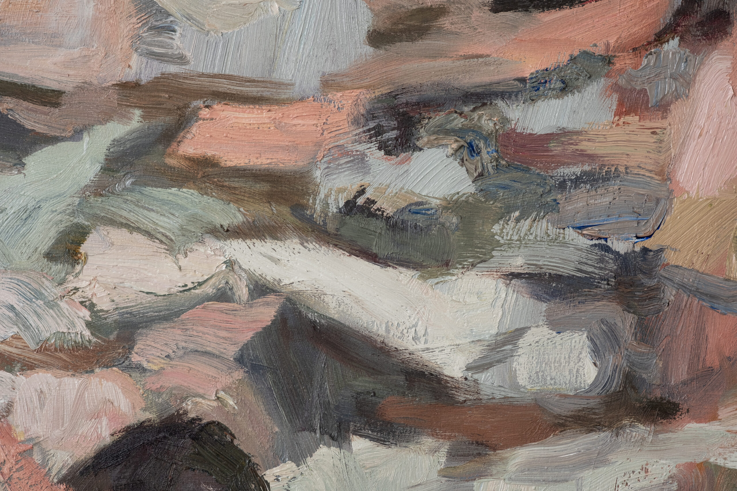 The martyr leaves the room (ref Paul Delaroche’s ‘The Young Martyr’), 2024