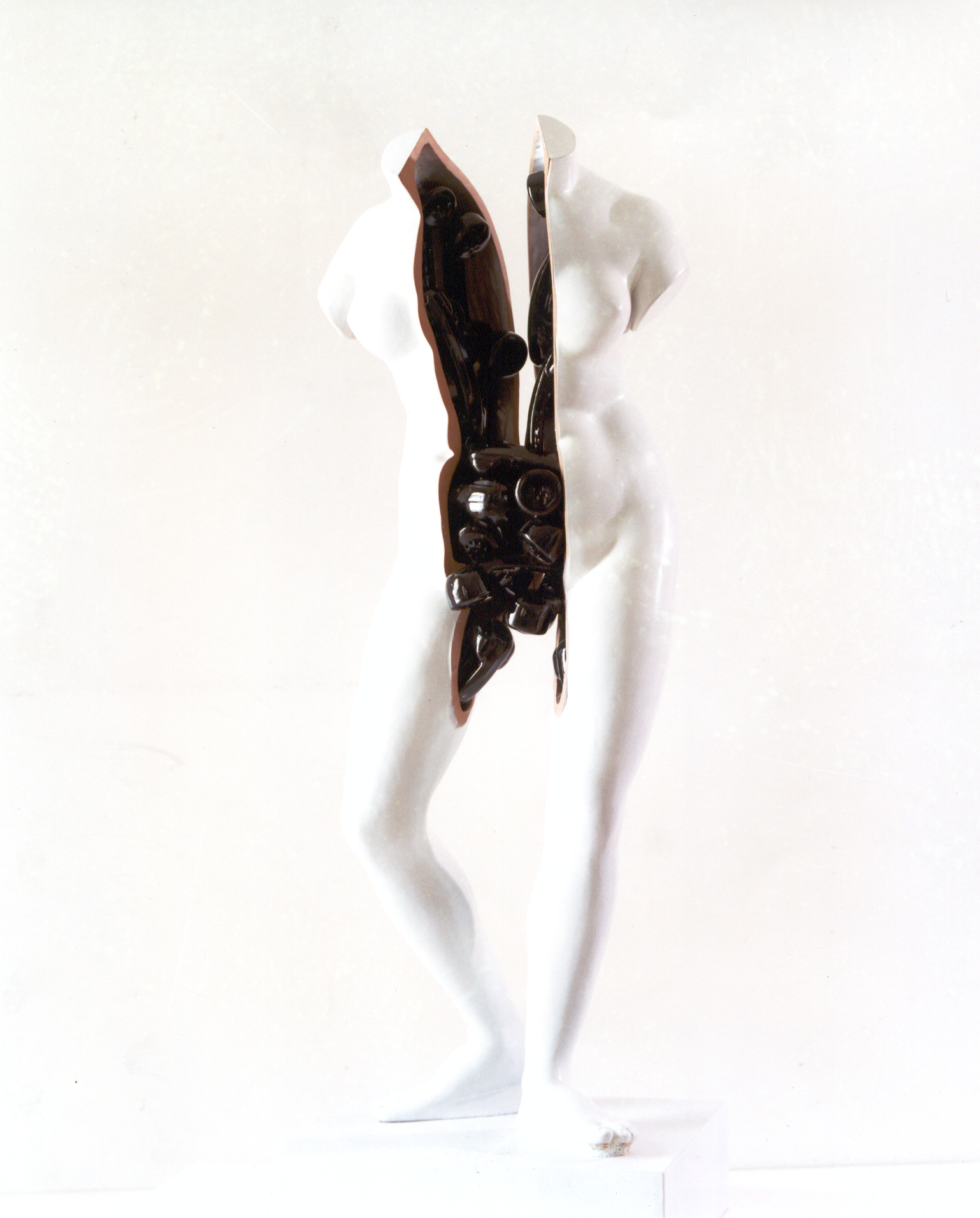 Arman, Sex appeal, 1994, ceramics,
cm. 146 x 51 x 42