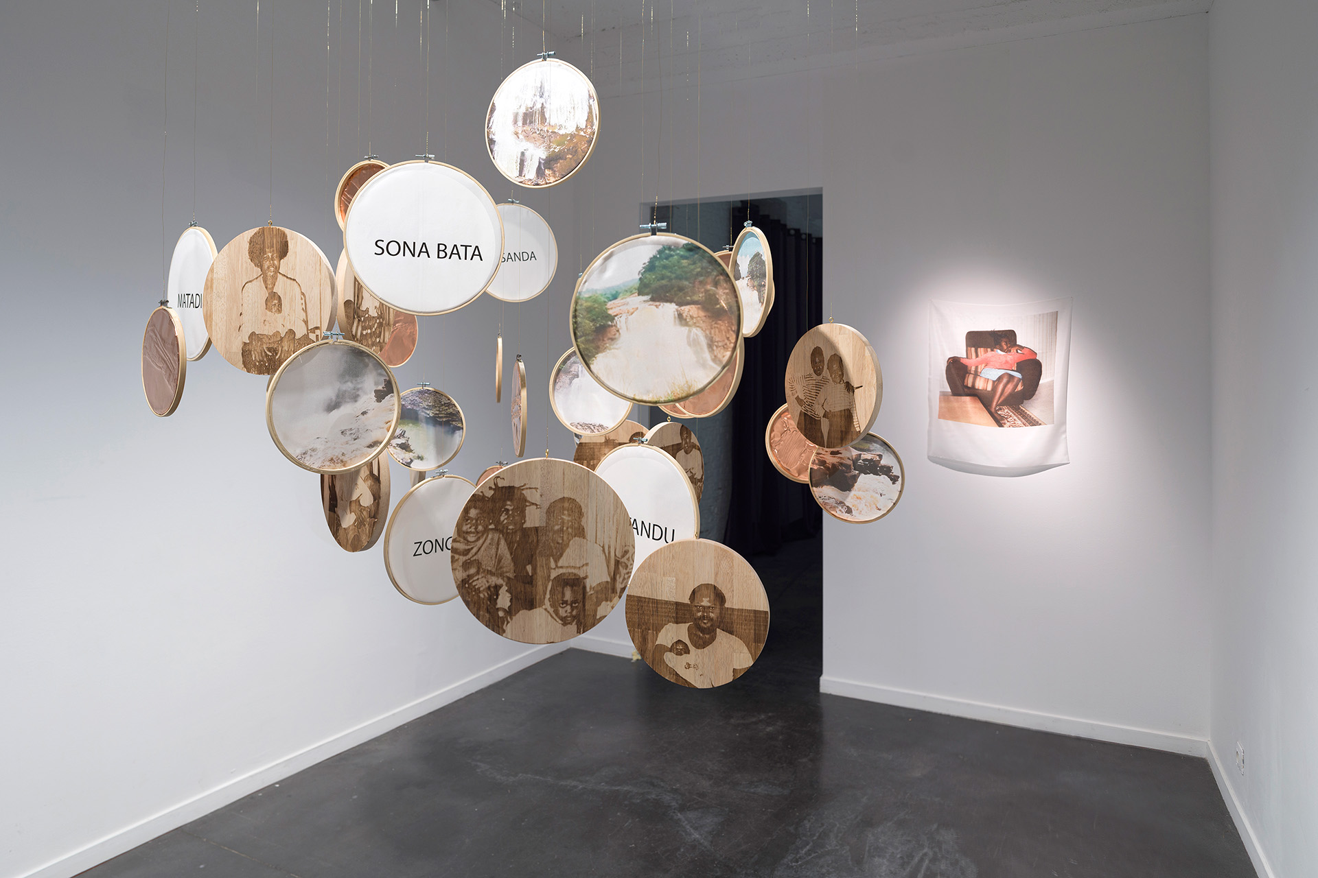 Michele Magema, exhibition view of 