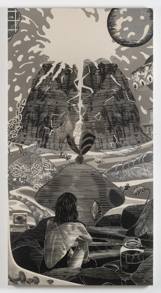 The Volcano Dreams in Silence