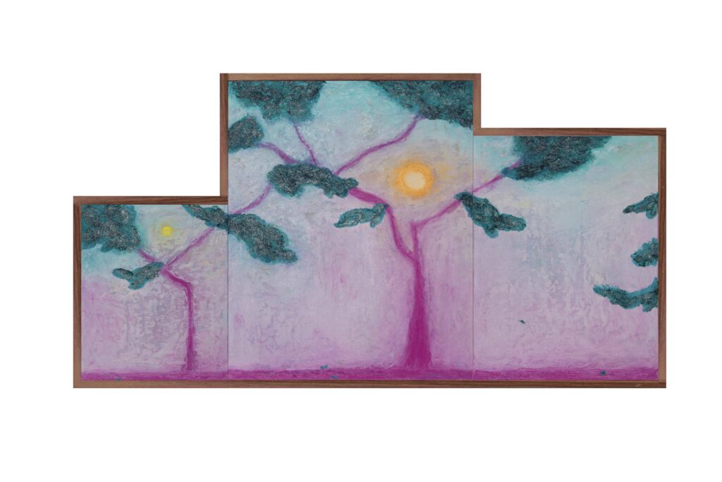 Varieties of Presence: Aroma del tiempo (jacarandas, sol y luna)
