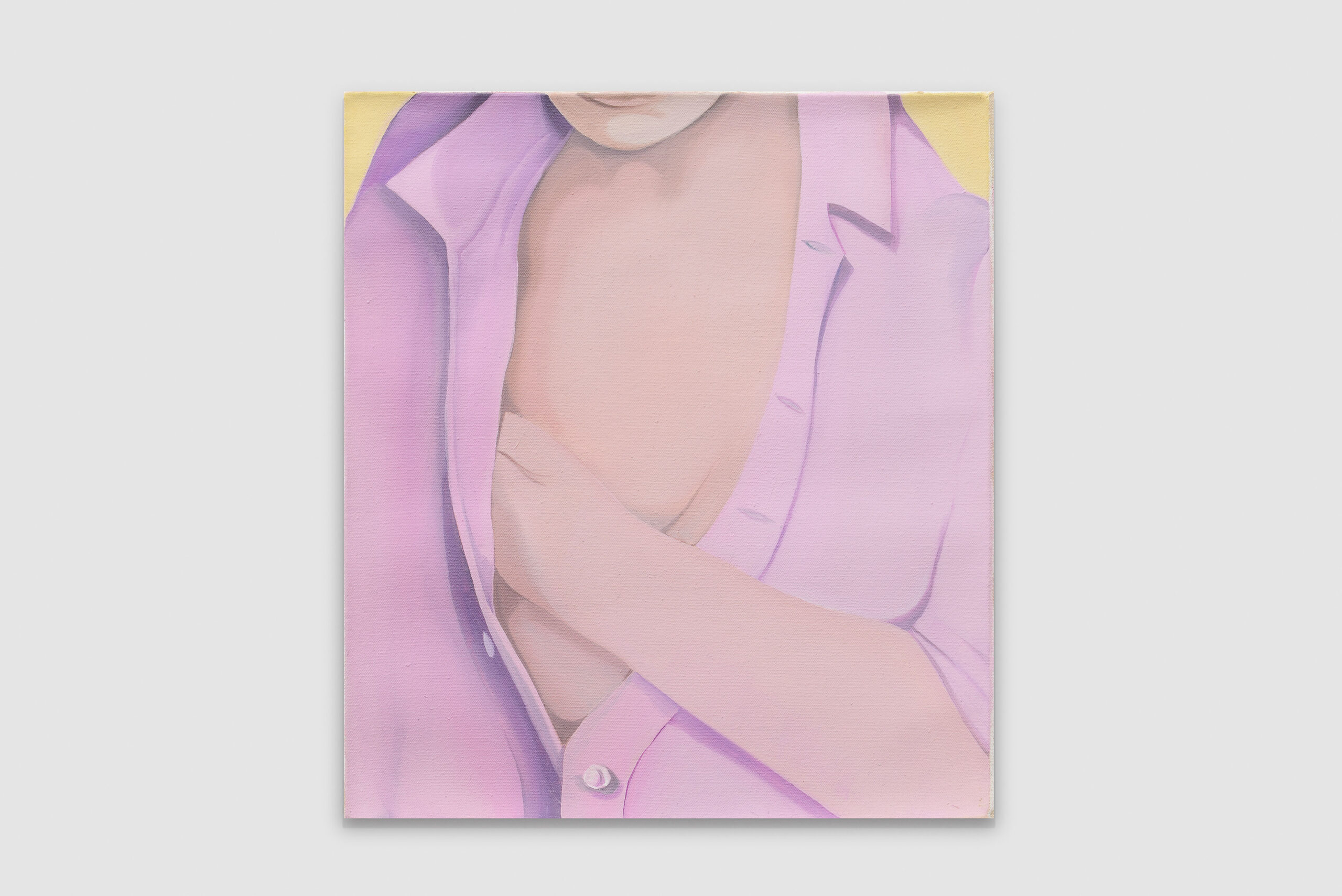If you feel like it, 2025, oil on canvas, cm 40.6 x 35.5