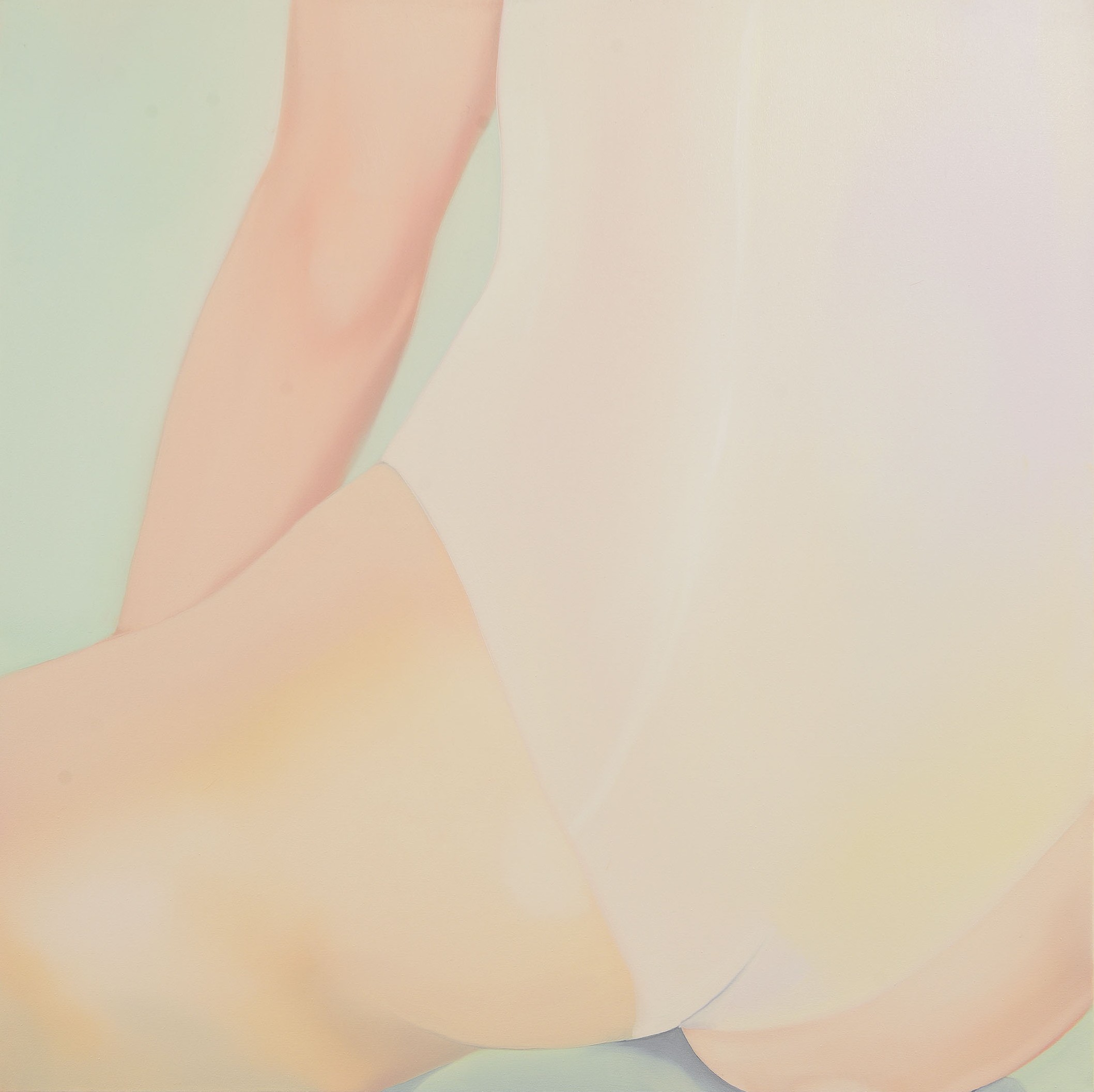 Lemonade, 2025, oil on canvas, cm 100 x 100