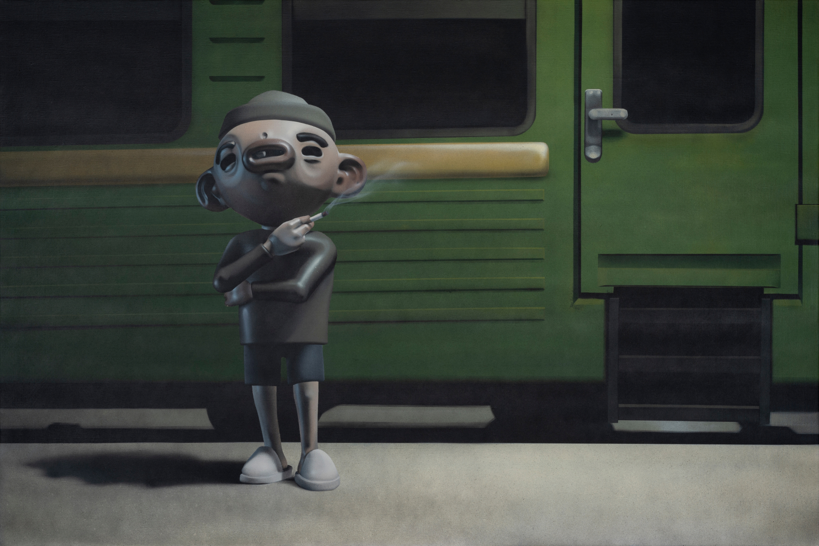 Living in a train, Ivan Seriy
