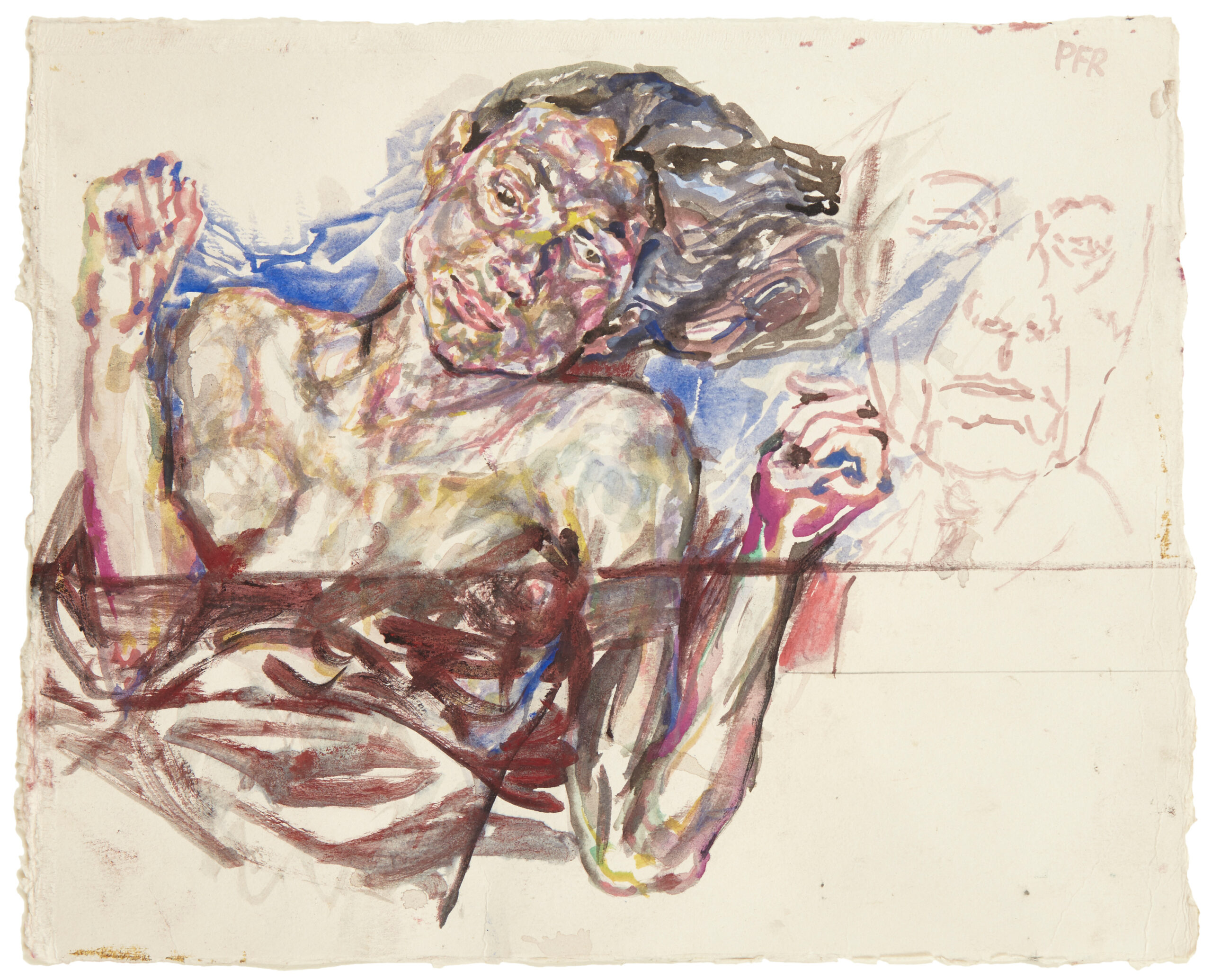 Erwin Pfrang, Selbst-Portrait mit Traumfrau (Giuliani),
2010