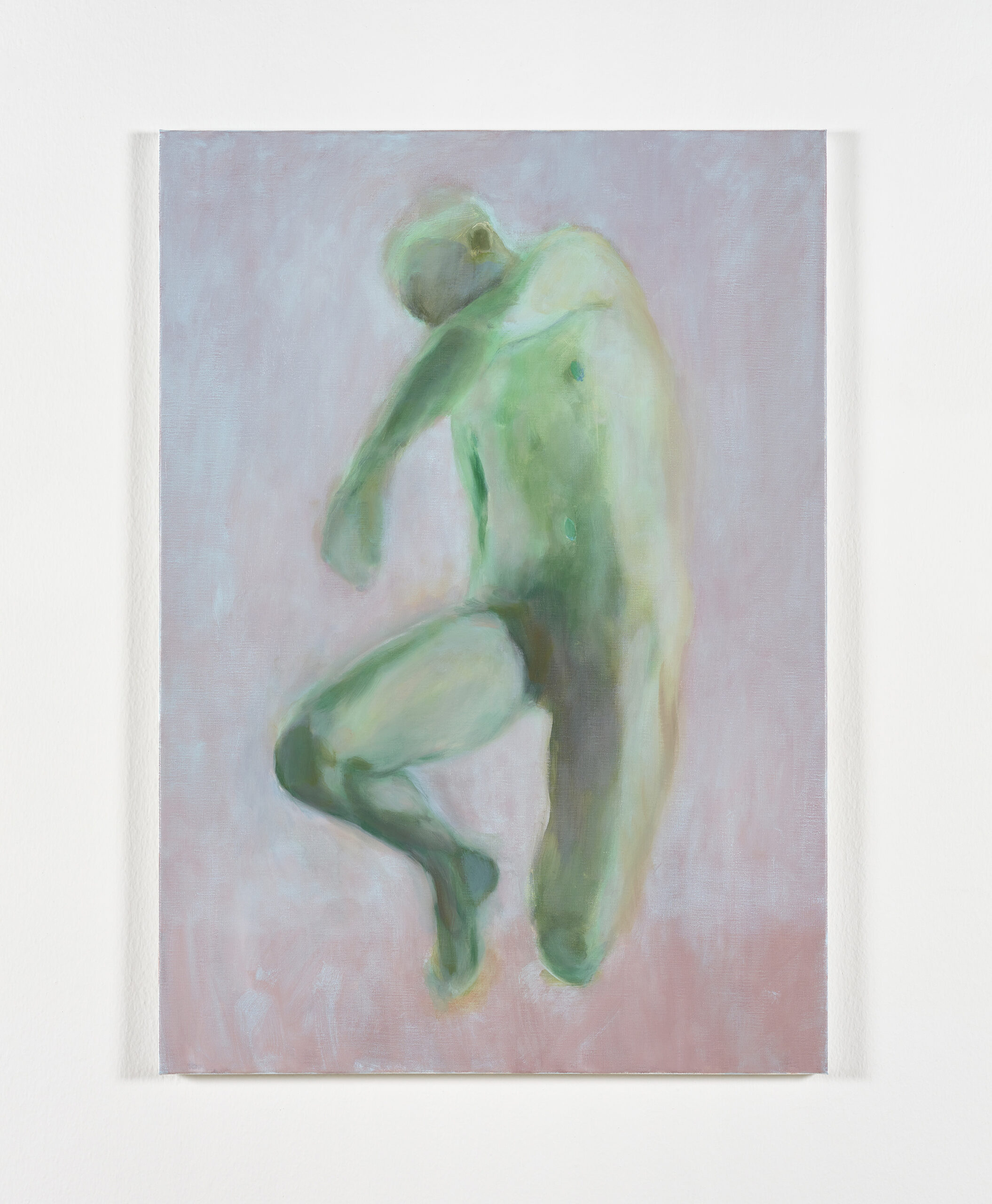 Monika Stricker, Michelangelo, 2023, oil on canvas, 90 x 64 cm