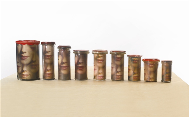 Pots avec visages