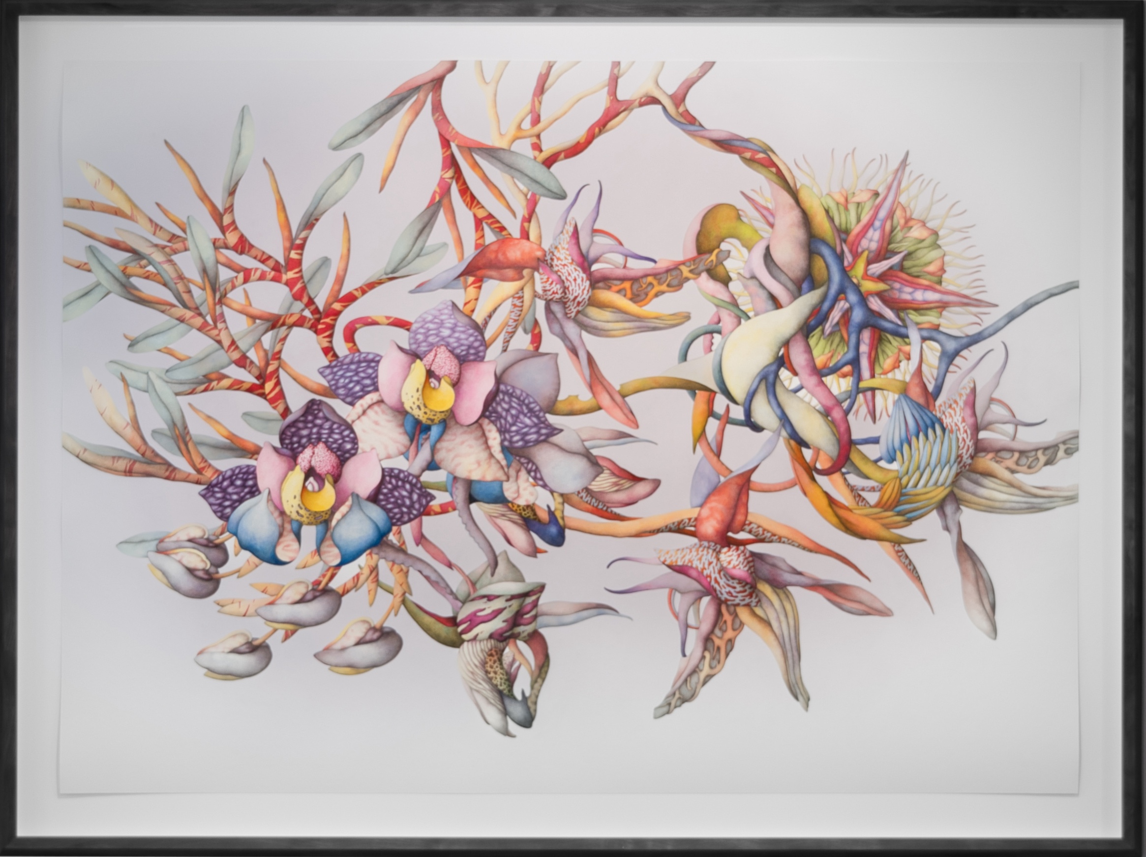 Miron Schmückle, The Nymphs Are Departed, Galerie Eric Mouchet, Paris, 2024 © Hafid Lhachmi - ADAGP Paris