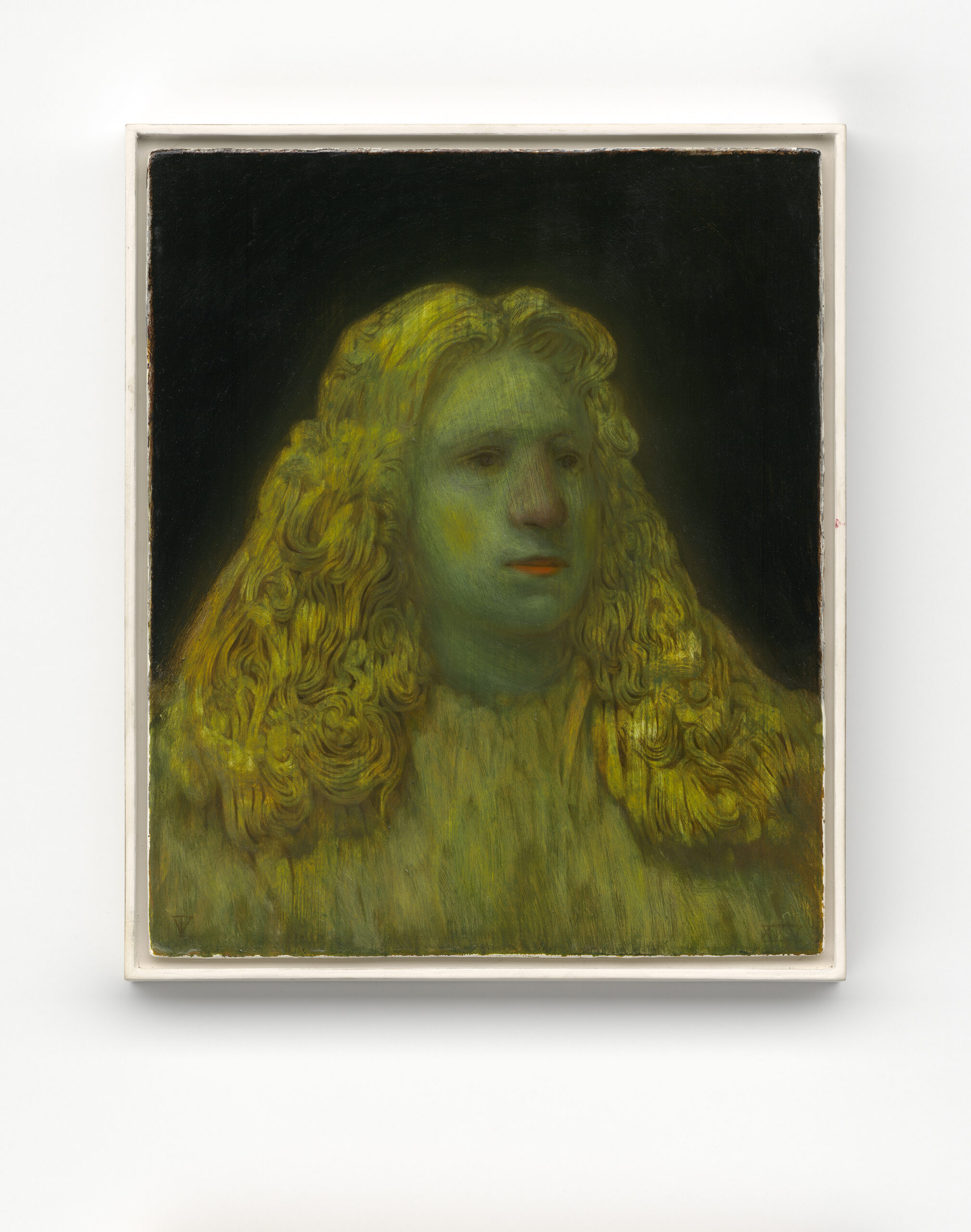 (TV 2.25), oil on panel, 33 x 27.5 cm, frame 35 x 29.5 cm