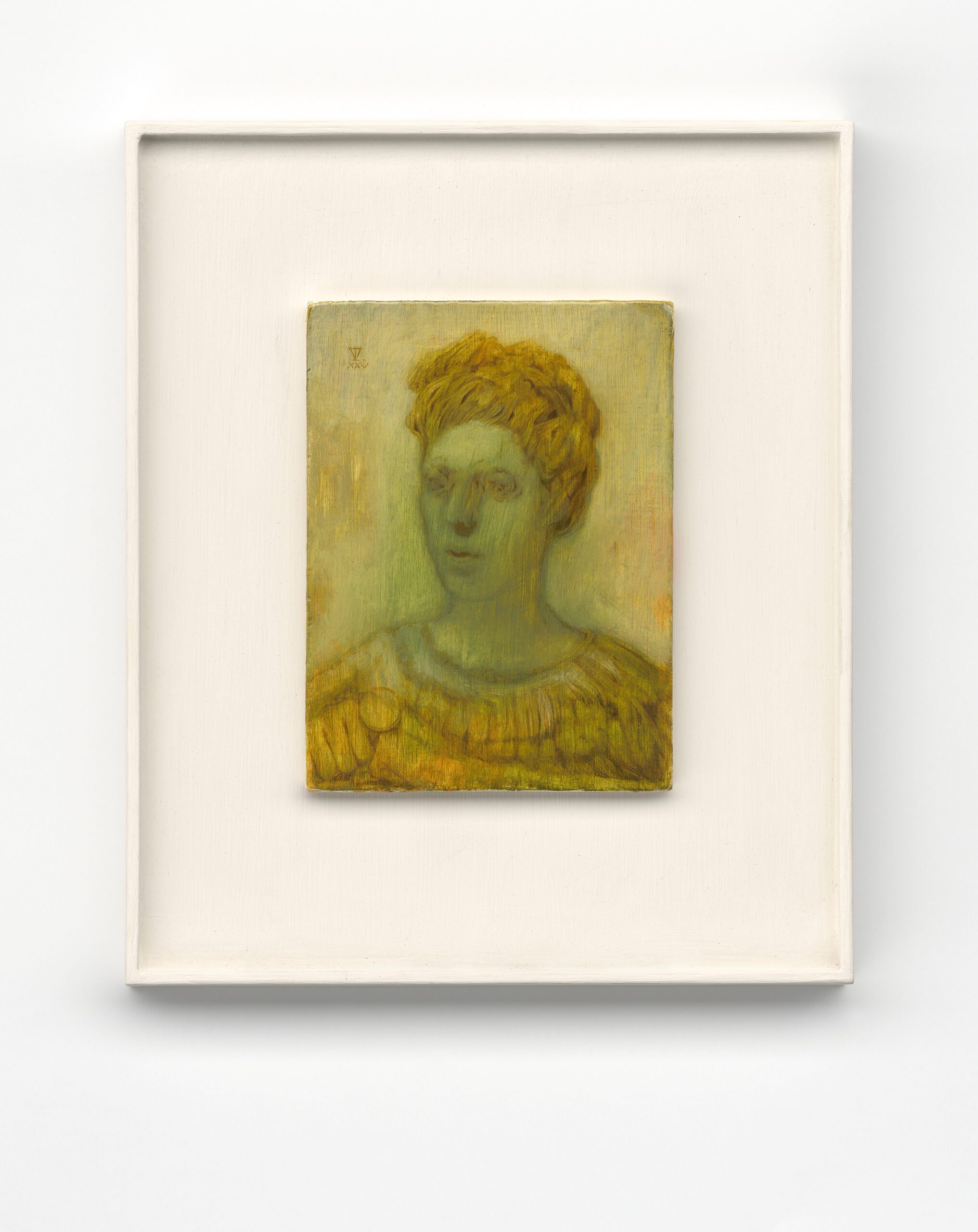 (TV 4.25), oil on panel, 20 x 15 cm, frame 35 x 29.5 cm