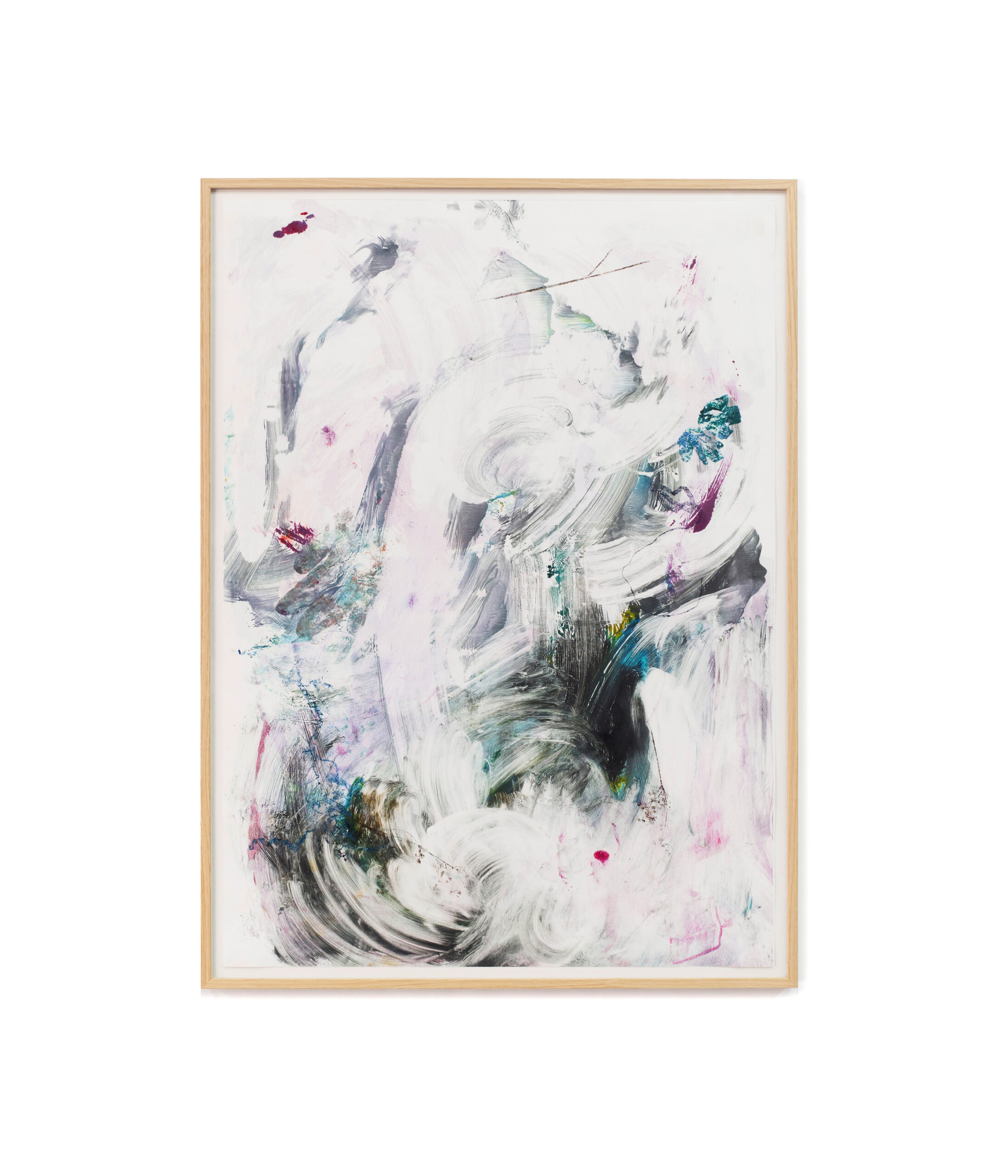 Melissa Gordon
What is Left, 2023
Monoprint on paper, framed
Unique
94 × 69 cm
Price: € 3.500 excl. VAT