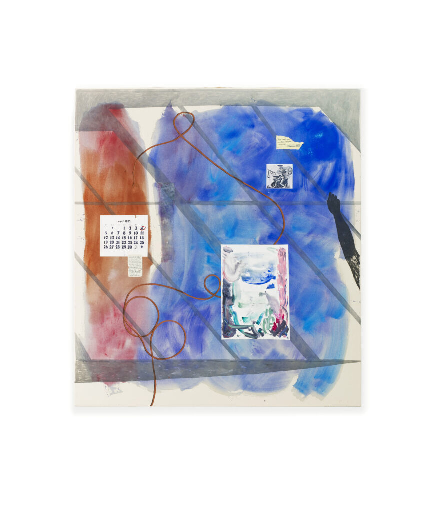 Female Readymade (Helen’s calendar, Morris Louis’ account of April 4th, 1953, plug, long shadow, Kairos, Marianne Moore quote)