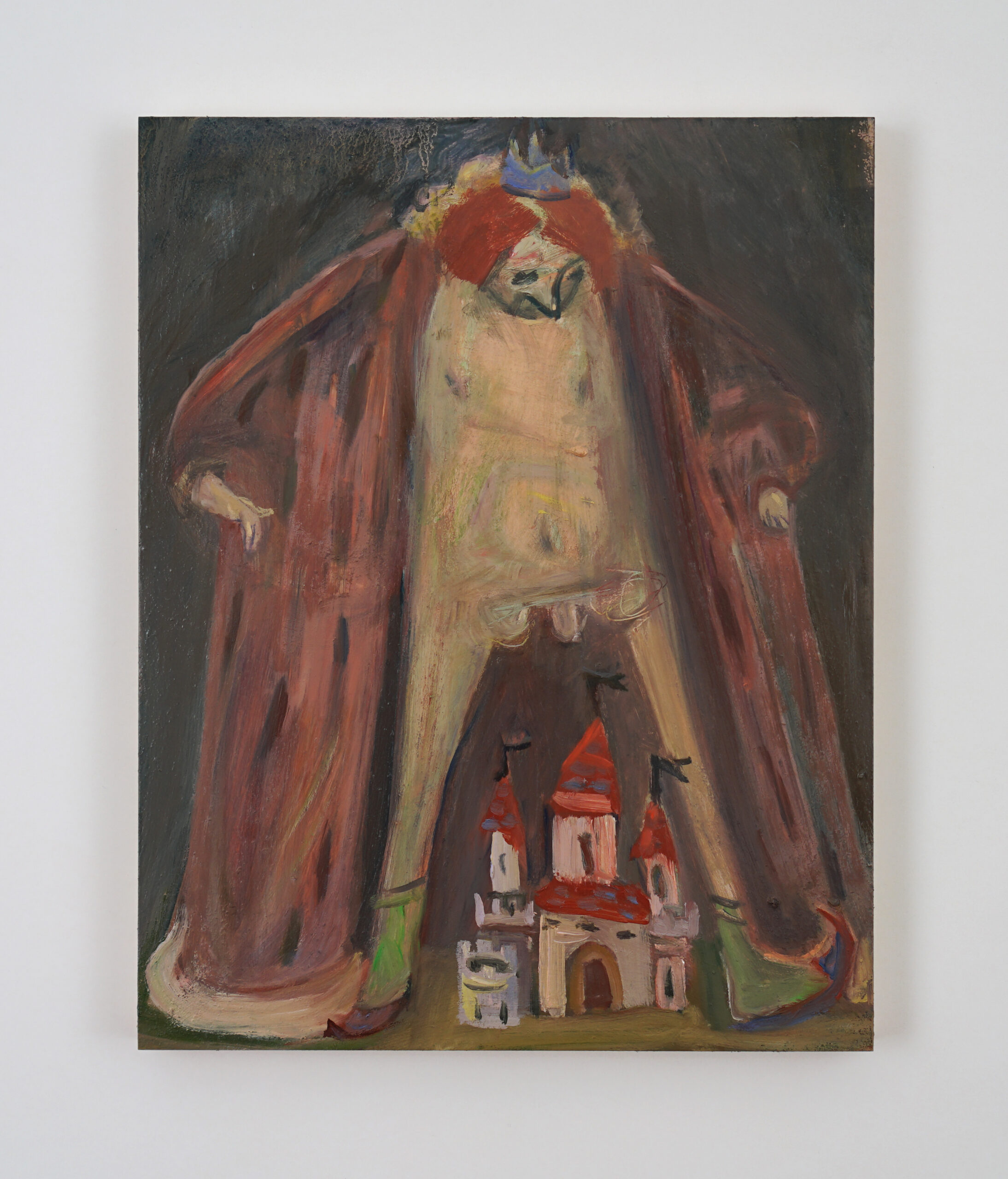 Alina Bliumis
No Kings, No Kingdoms, 2026
Oil on wood panel
14 x 11 inches