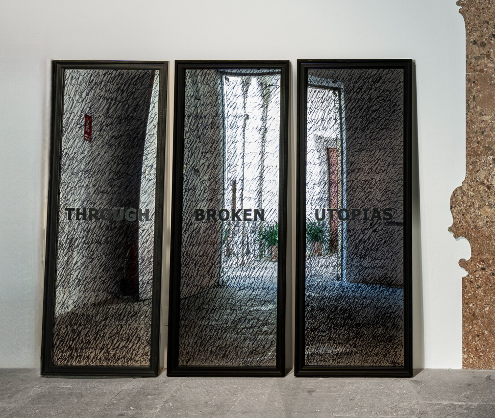 Through broken utopias
