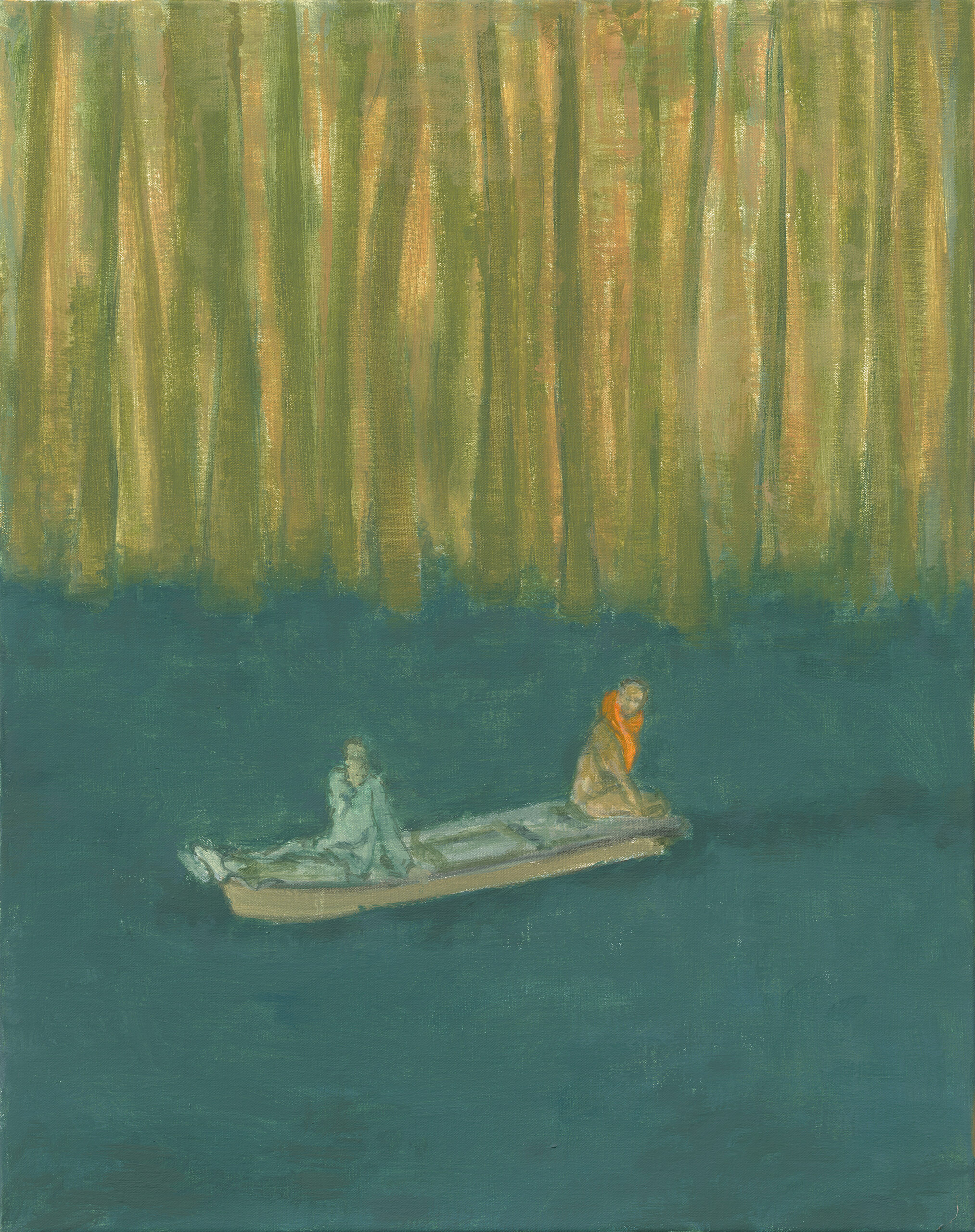 Guy Van Bossche
Elegy for a Prick and Cunt - Toward an Elegy, 2025
Oil on canvas
59.5 x 47.5 cm