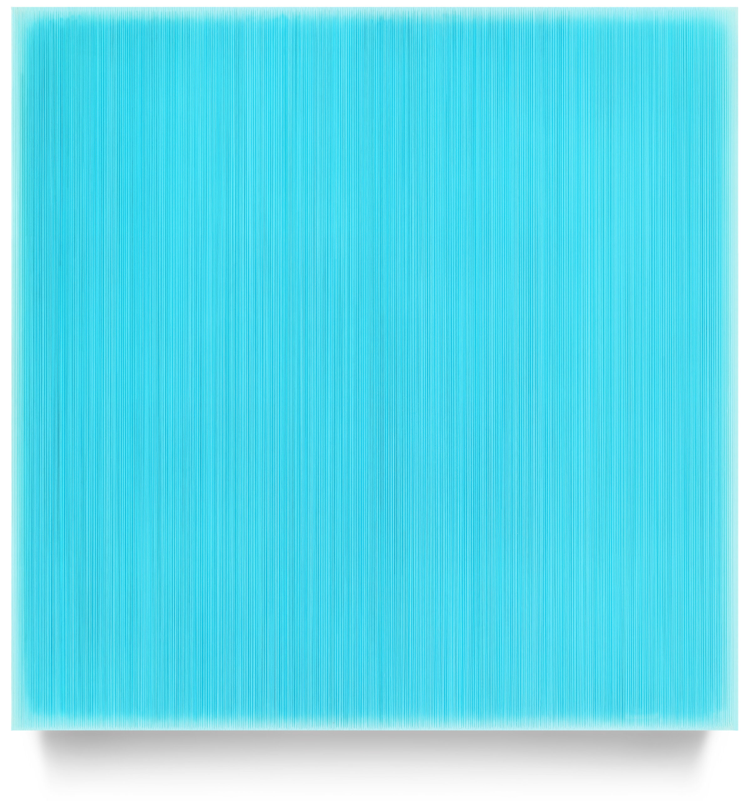 Hyunsik Kim
Beyond The Color/PB, 2025
Acrylic on resin, wooden frame
80 x 80 x 7 cm