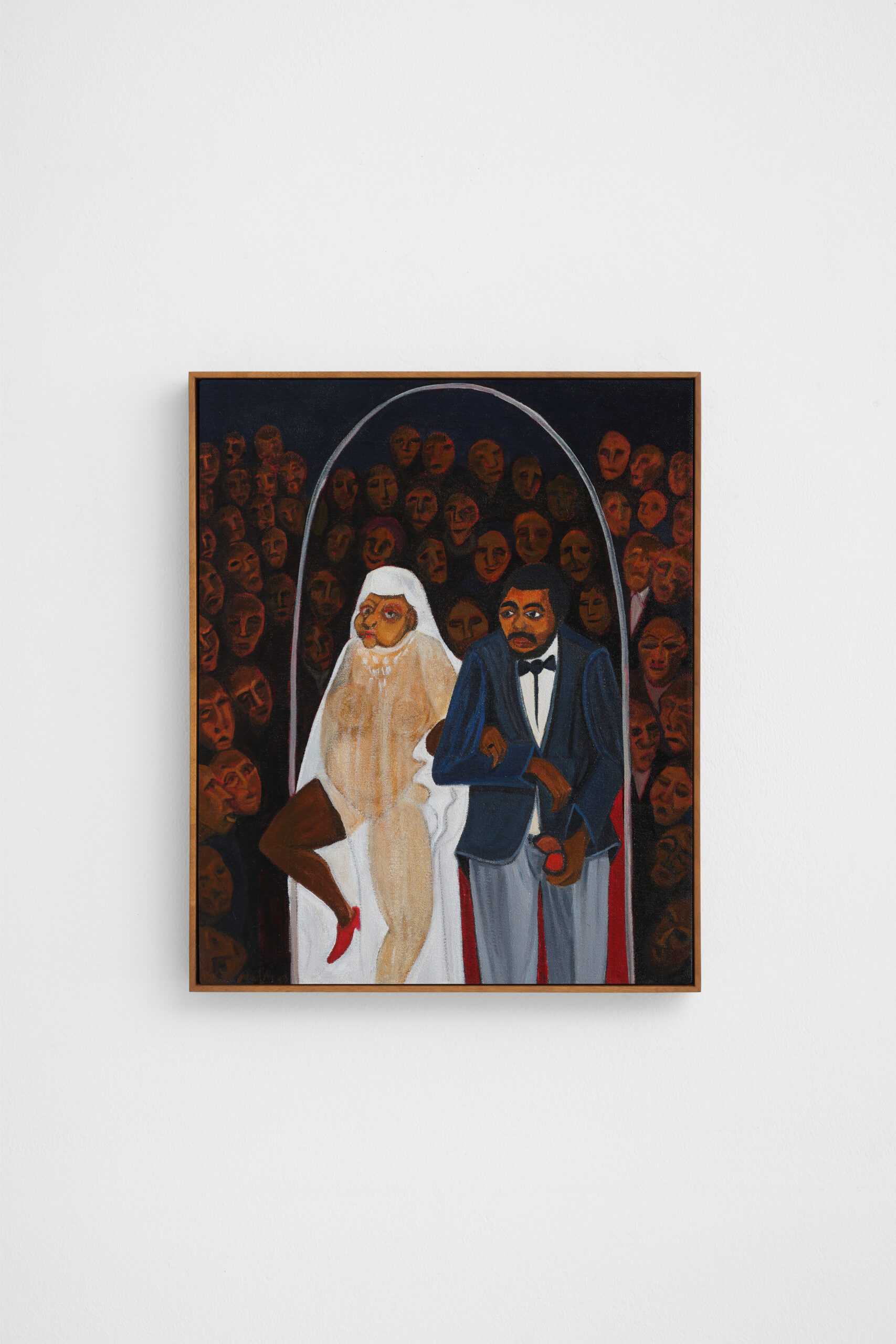Richard Mudariki
To get legal status, some immigrants married local women
2022
Acrylic on canvas
58 x 48 cm