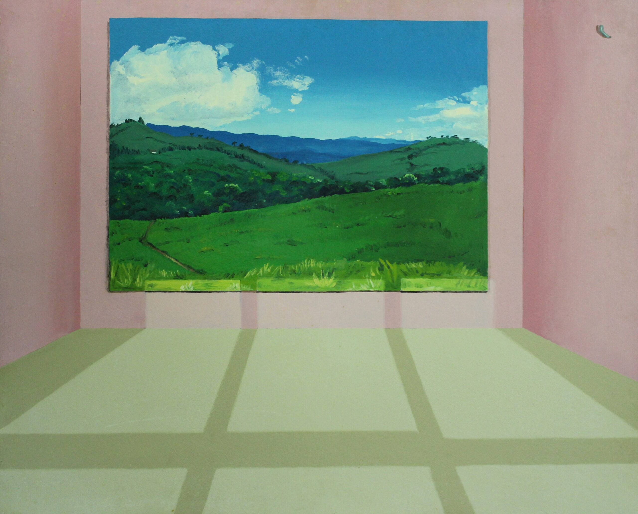 Cybèle Varela
Image, 1974
Industrial paint on wood
61,5 x 75,5 cm