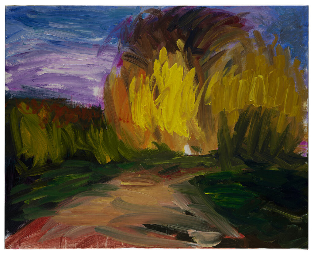 Les Arbres jaunes