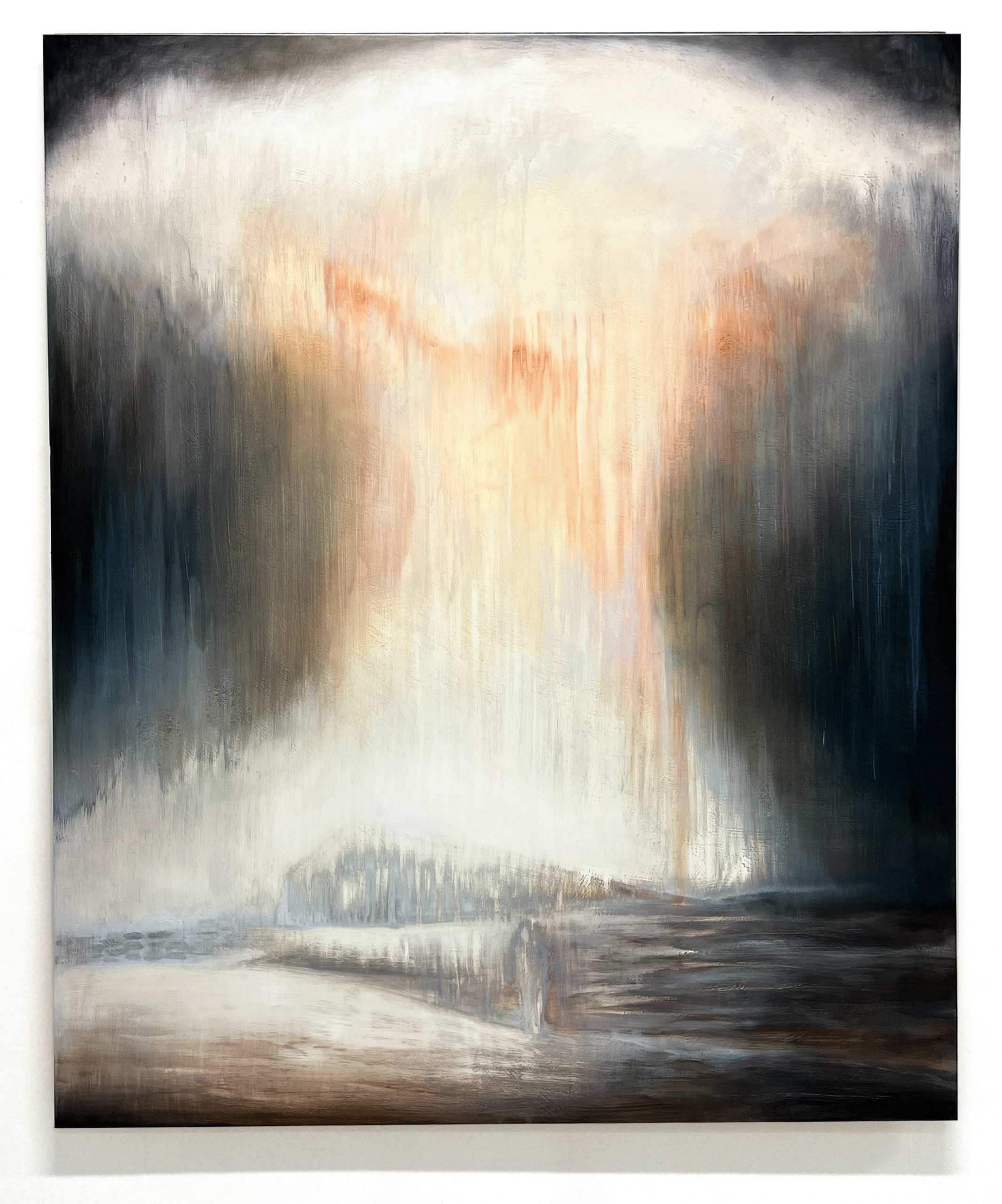 Hanna Dubey
Can’t find no heaven
2025
Oil on wood
154 x 130 cm