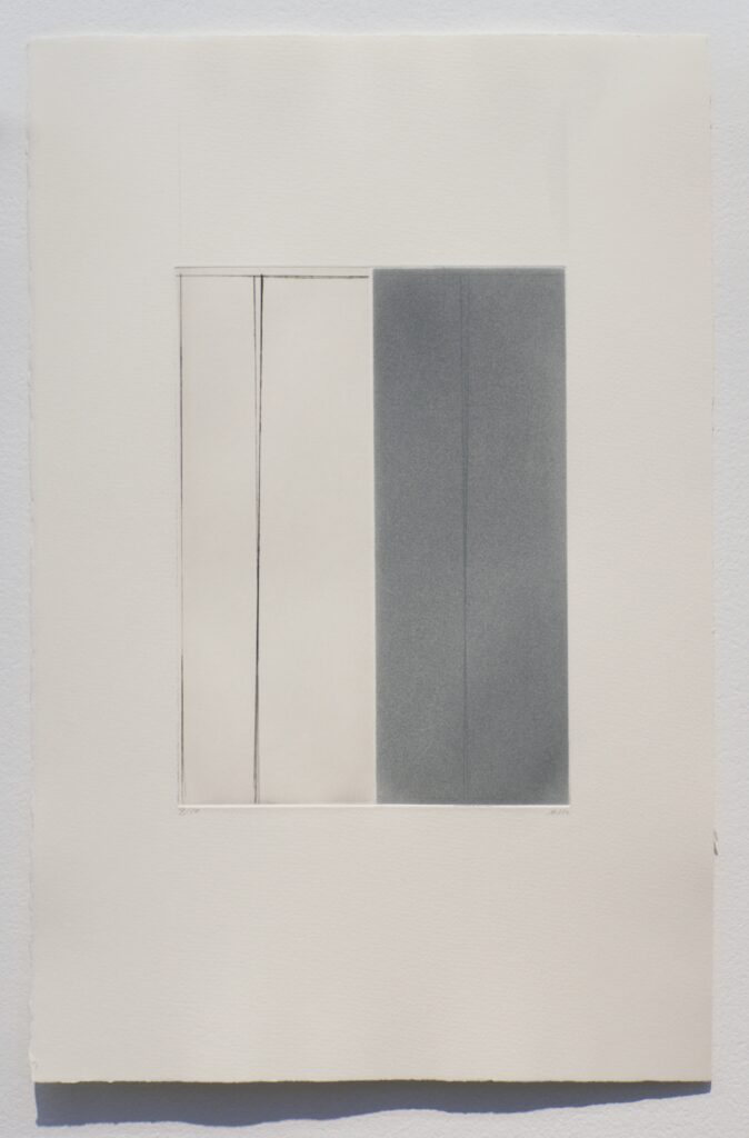 Diptyque blanc et gris (M 301)