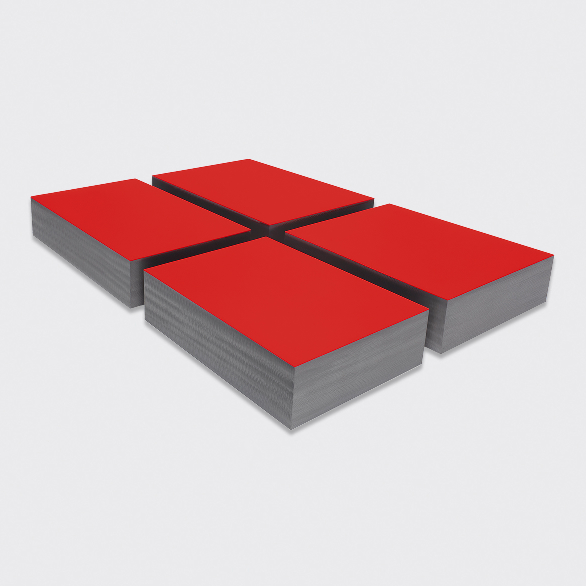 ULLRICH 2025 TALU Acrylic on steel 50 x 94,5 x 12,5 cm Q