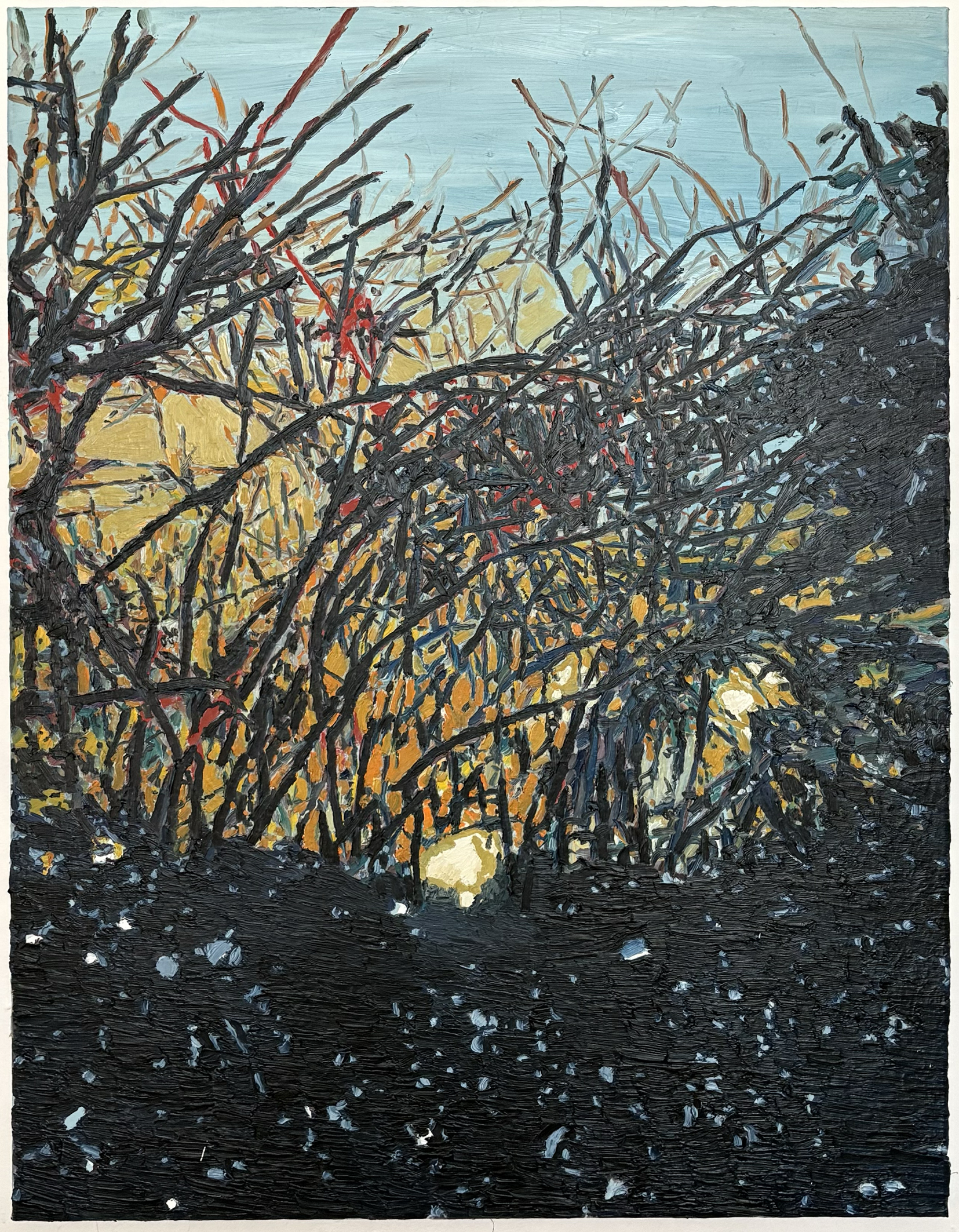 COLIN WAEGHE
Be a good neighbour
2025
Oil on canvas
90 x 70 cm