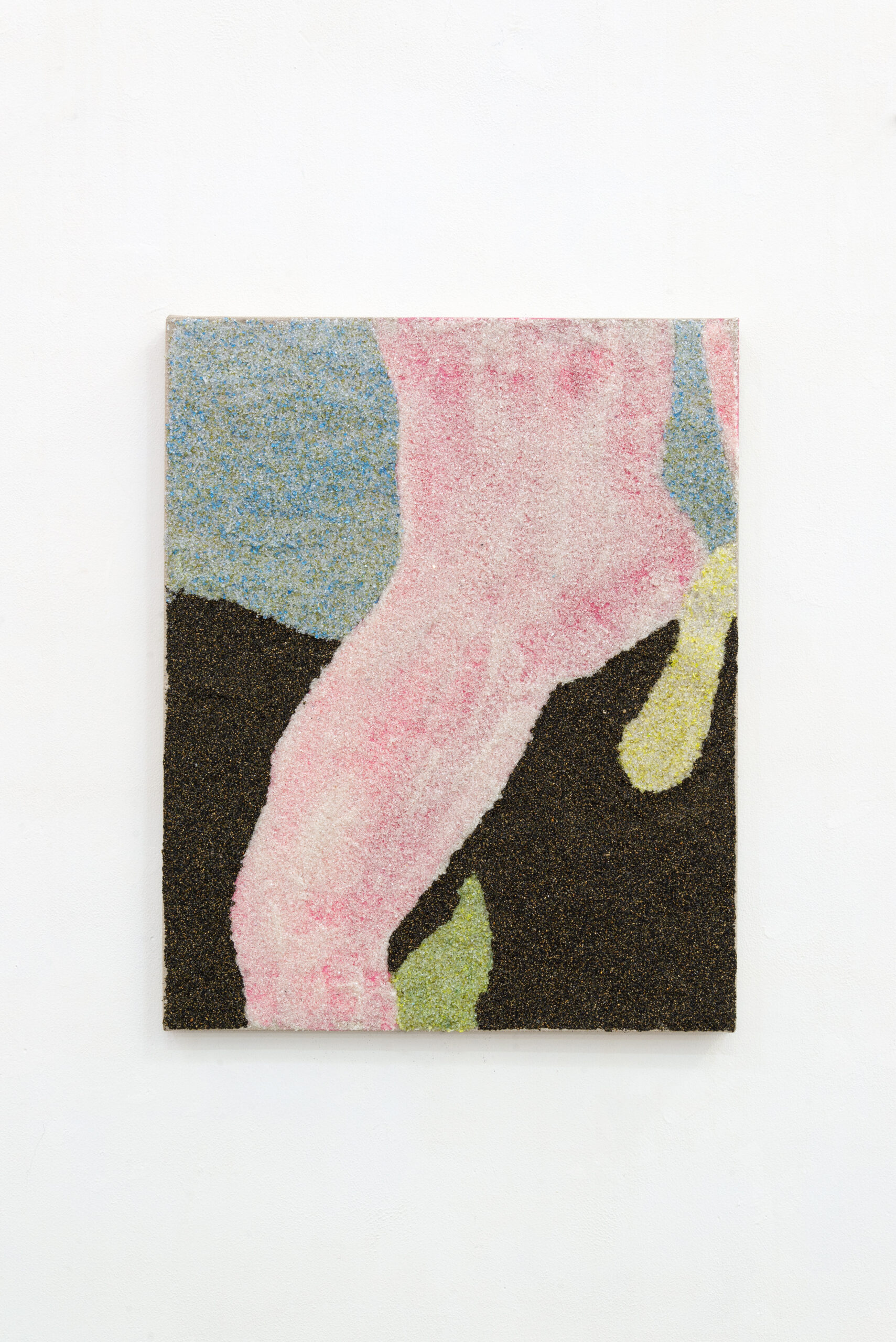 ISO #224, 225, 227, 228, 229, 230, 231, 232, 233, 234, 235, 237, 238, 239, 240, (Series donna-toro), 2025 Glass powder, sand and rabbit glue on canvas, 40 x 50 cm each / 15,7 x 19,7 inches