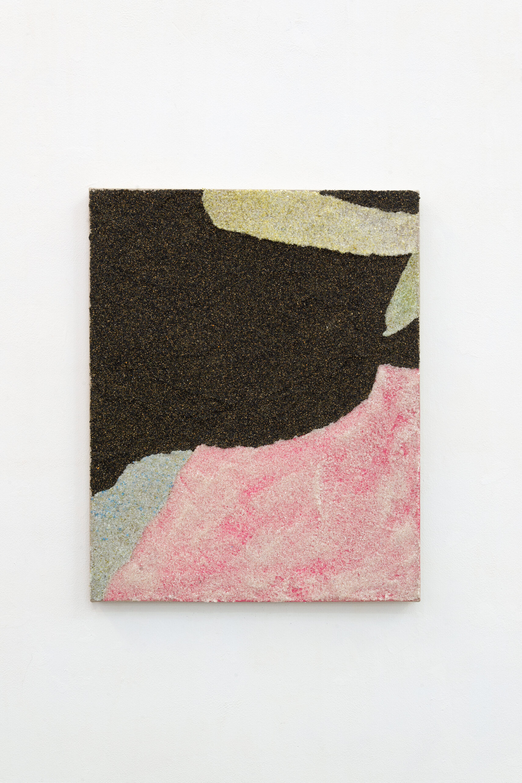 ISO #224, 225, 227, 228, 229, 230, 231, 232, 233, 234, 235, 237, 238, 239, 240, (Series donna-toro), 2025 Glass powder, sand and rabbit glue on canvas, 40 x 50 cm each / 15,7 x 19,7 inches