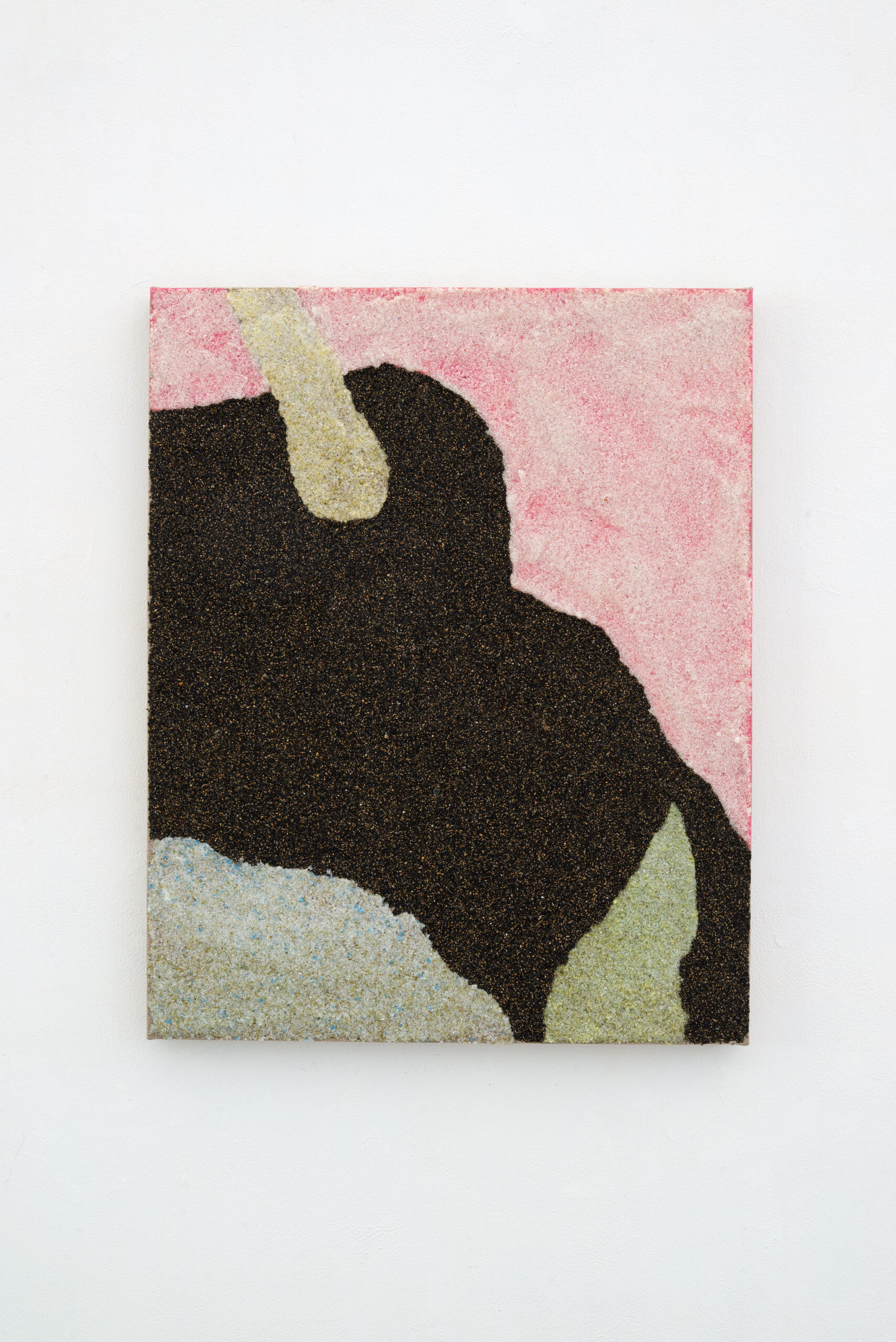 ISO #224, 225, 227, 228, 229, 230, 231, 232, 233, 234, 235, 237, 238, 239, 240, (Series donna-toro), 2025 Glass powder, sand and rabbit glue on canvas, 40 x 50 cm each / 15,7 x 19,7 inches