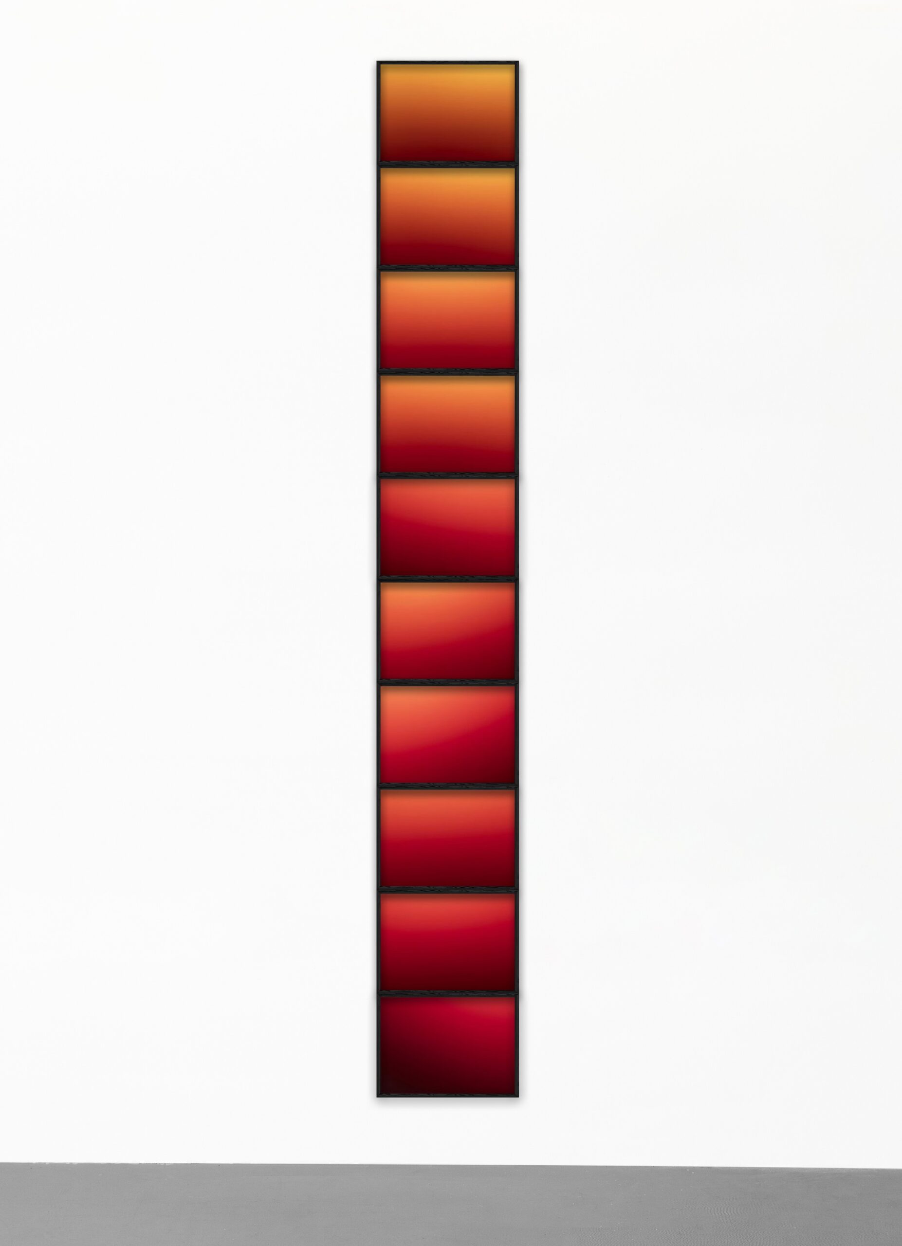 Nicolas Floc'h, La couleur de l’eau, Colonne d’eau
Fleuves Océan - Mississippi,
Red River, - 0.1 à – 1 m, 2022