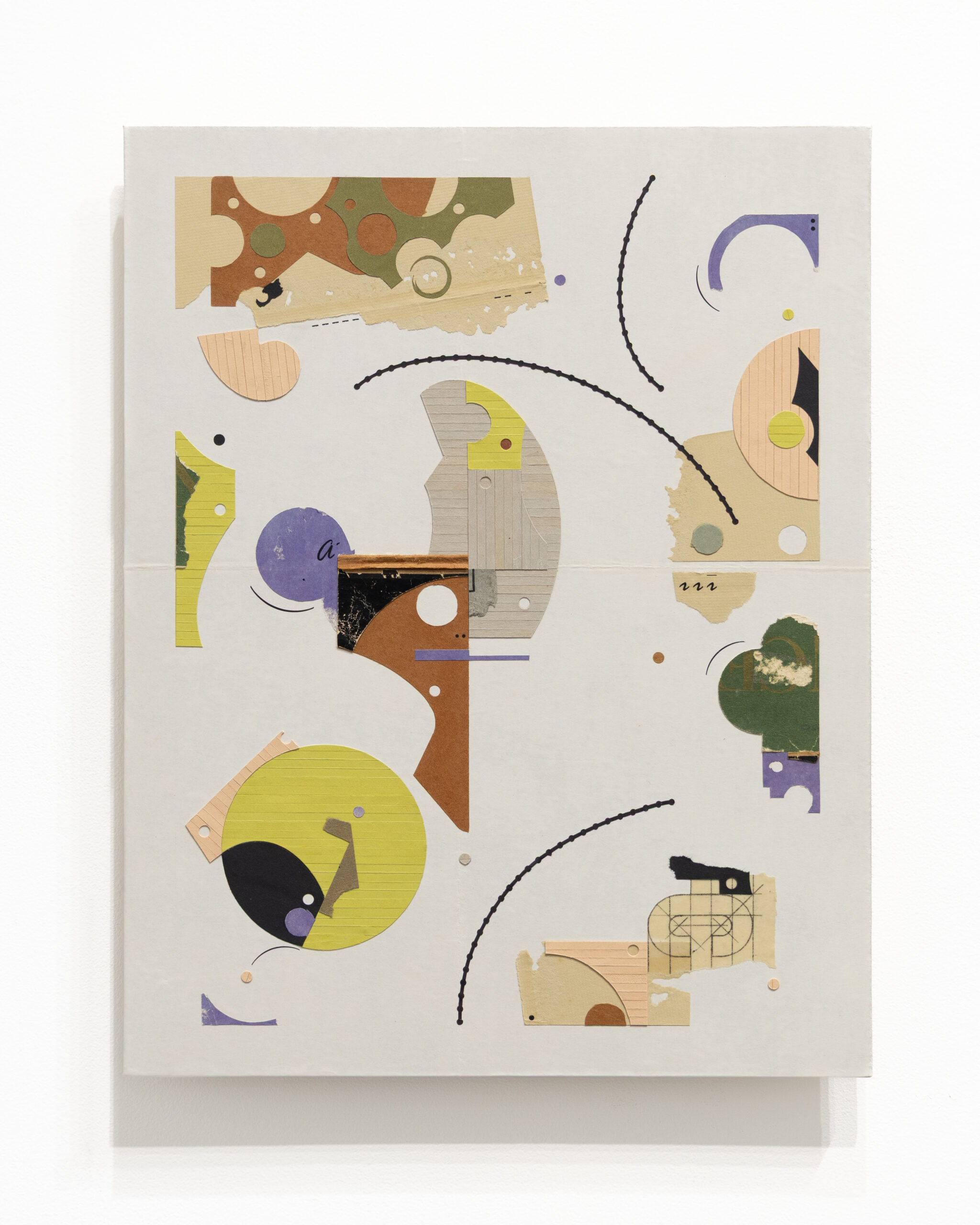 time wounds all wholes (XV), 2026
Paper ephemera and letraset on panel
14 x 11 in. (35.56 x 27.94 cm)