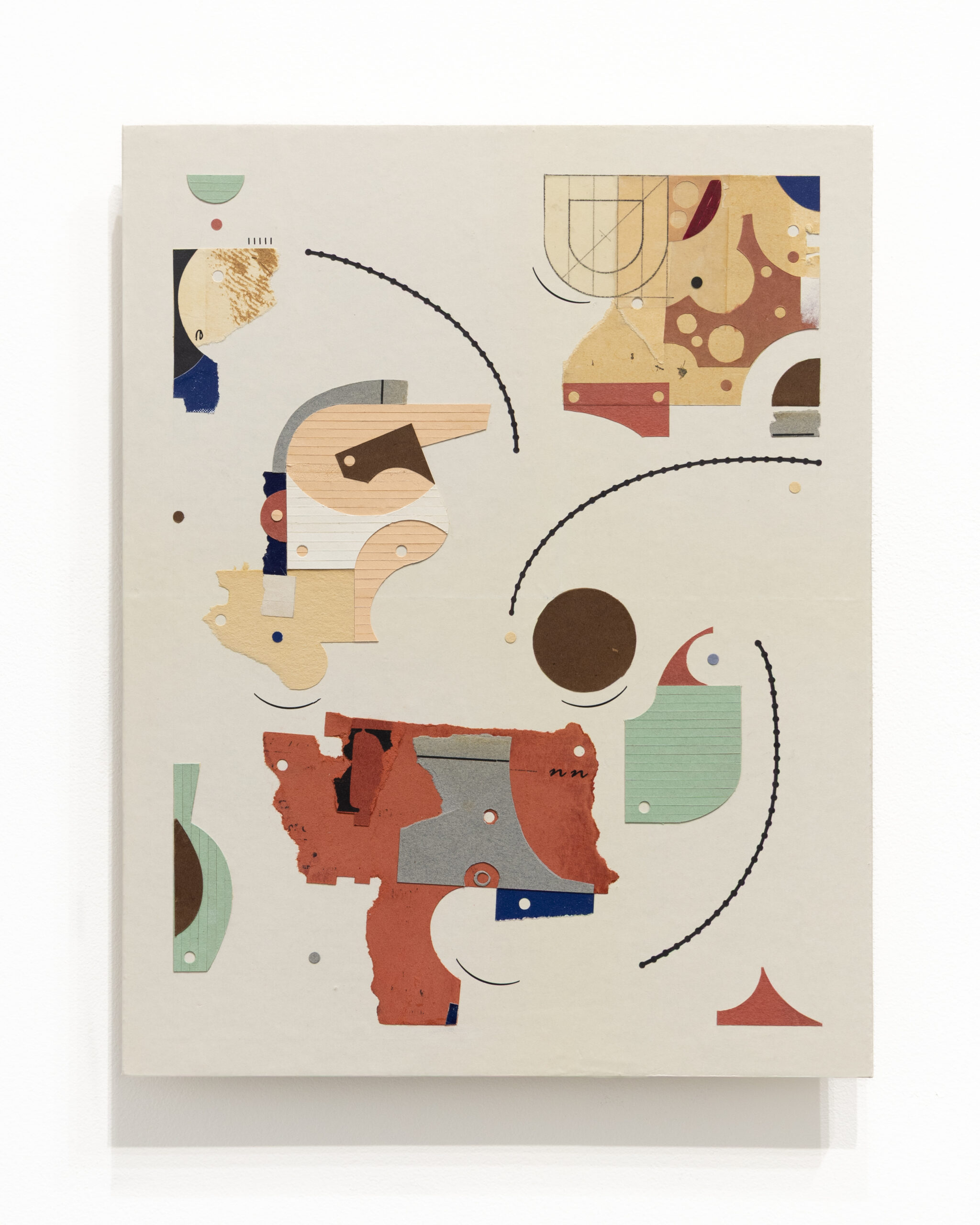 time wounds all wholes (XVI), 2026
Paper ephemera and letraset on panel
14 x 11 in. (35.56 x 27.94 cm)